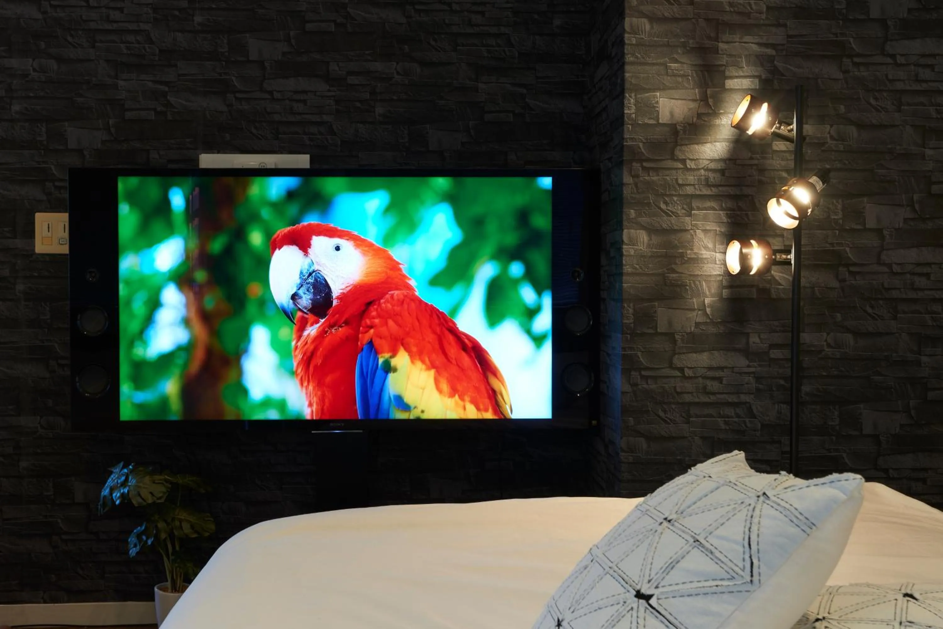 TV and multimedia, Bed in S'CASA NishiShinjuku