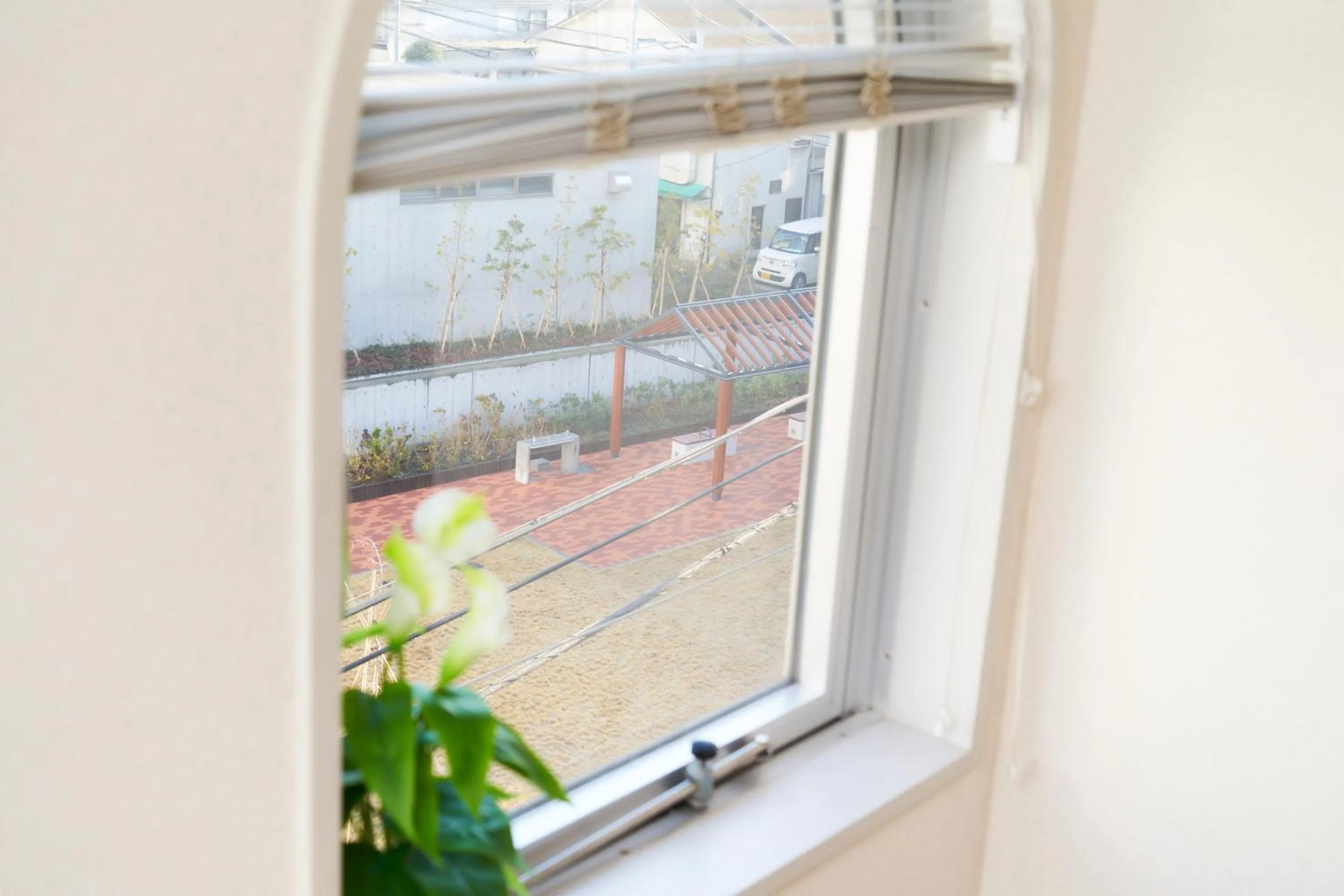 Garden view in S'CASA NishiShinjuku