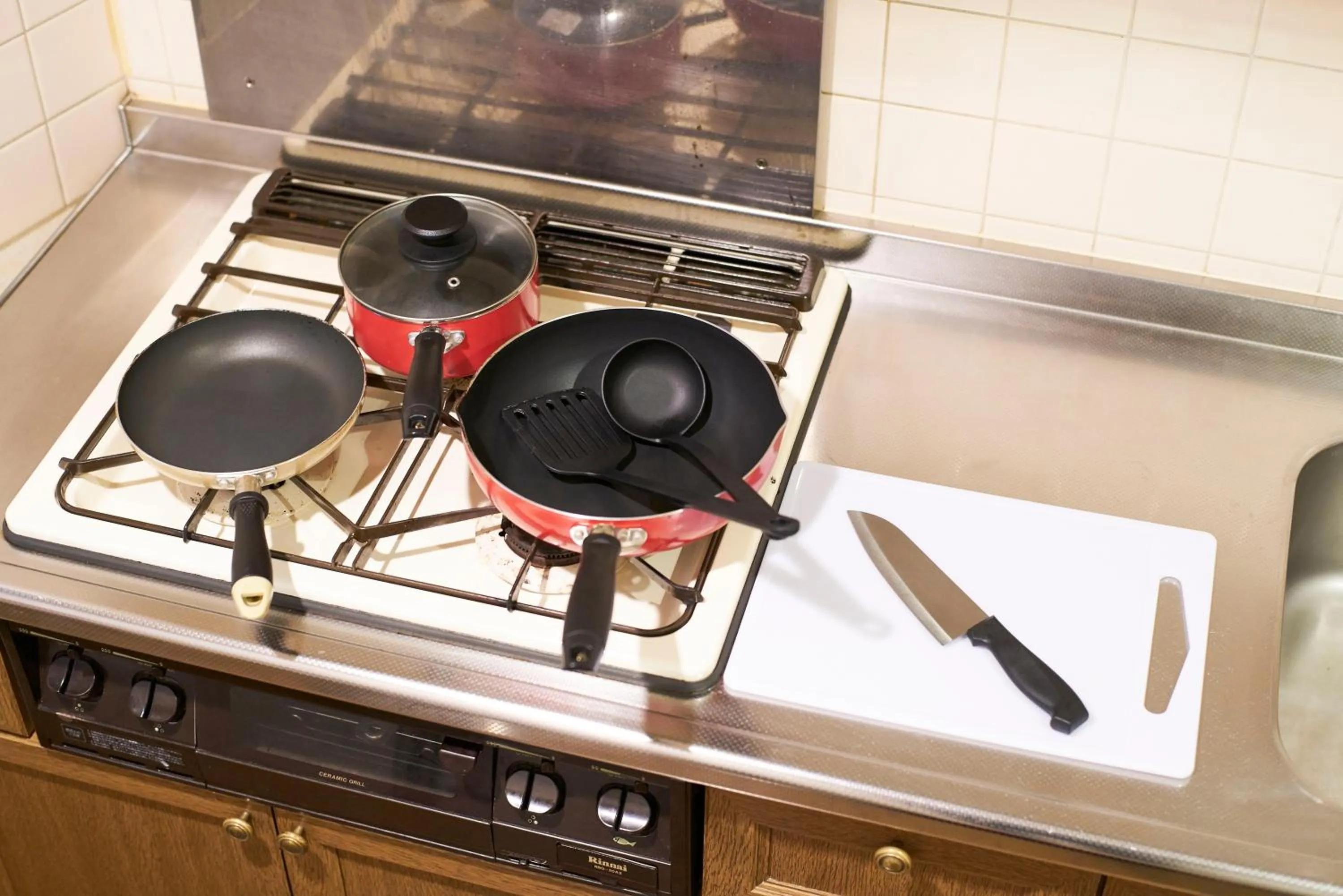 Kitchen or kitchenette in S'CASA NishiShinjuku