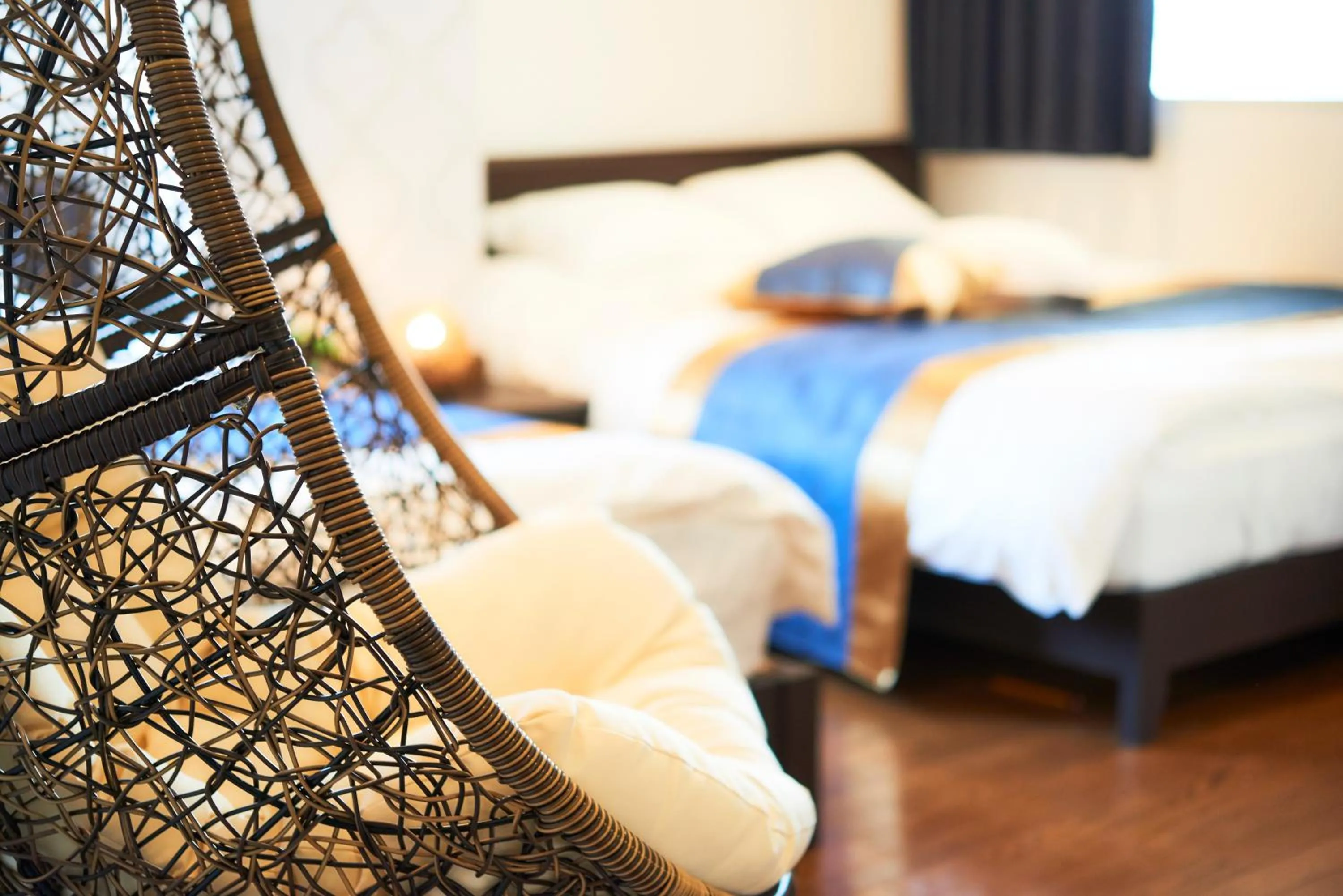 Bed in S'CASA NishiShinjuku