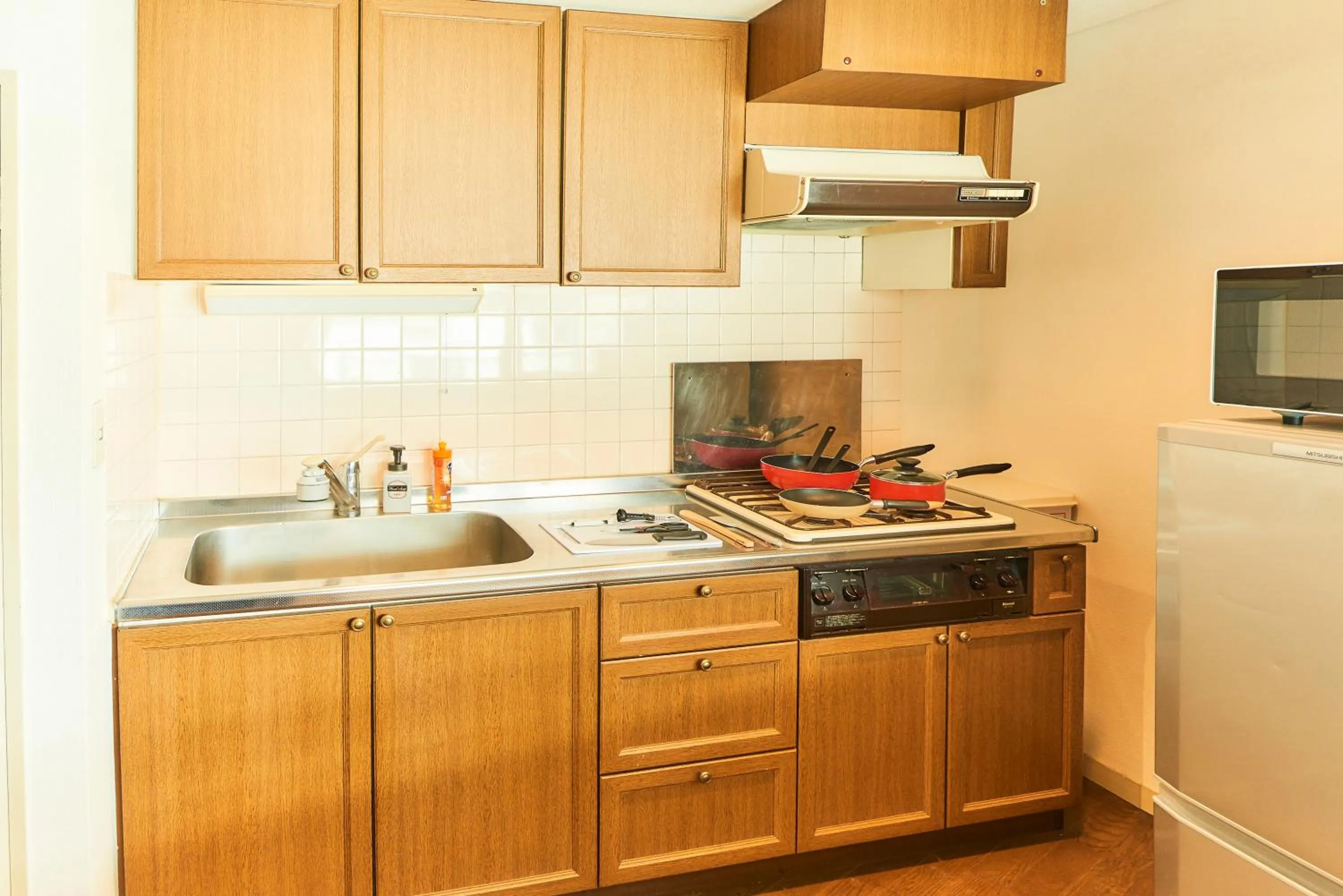 Kitchen or kitchenette in S'CASA NishiShinjuku