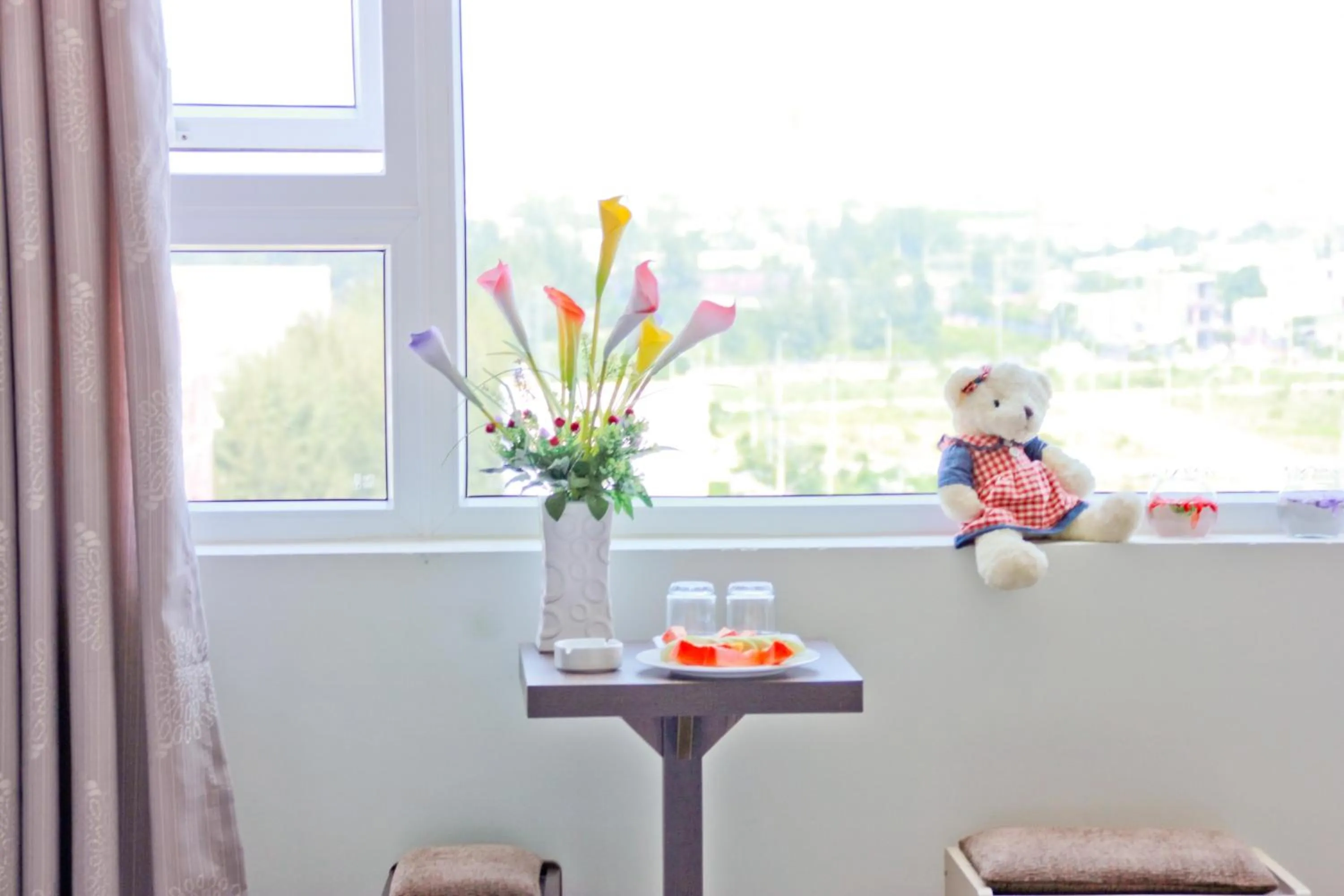 Seating area in Princess Hotel