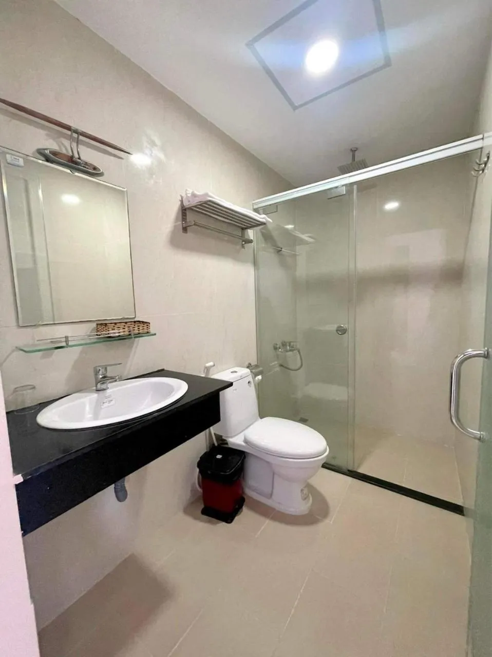 Shower in Princess Hotel