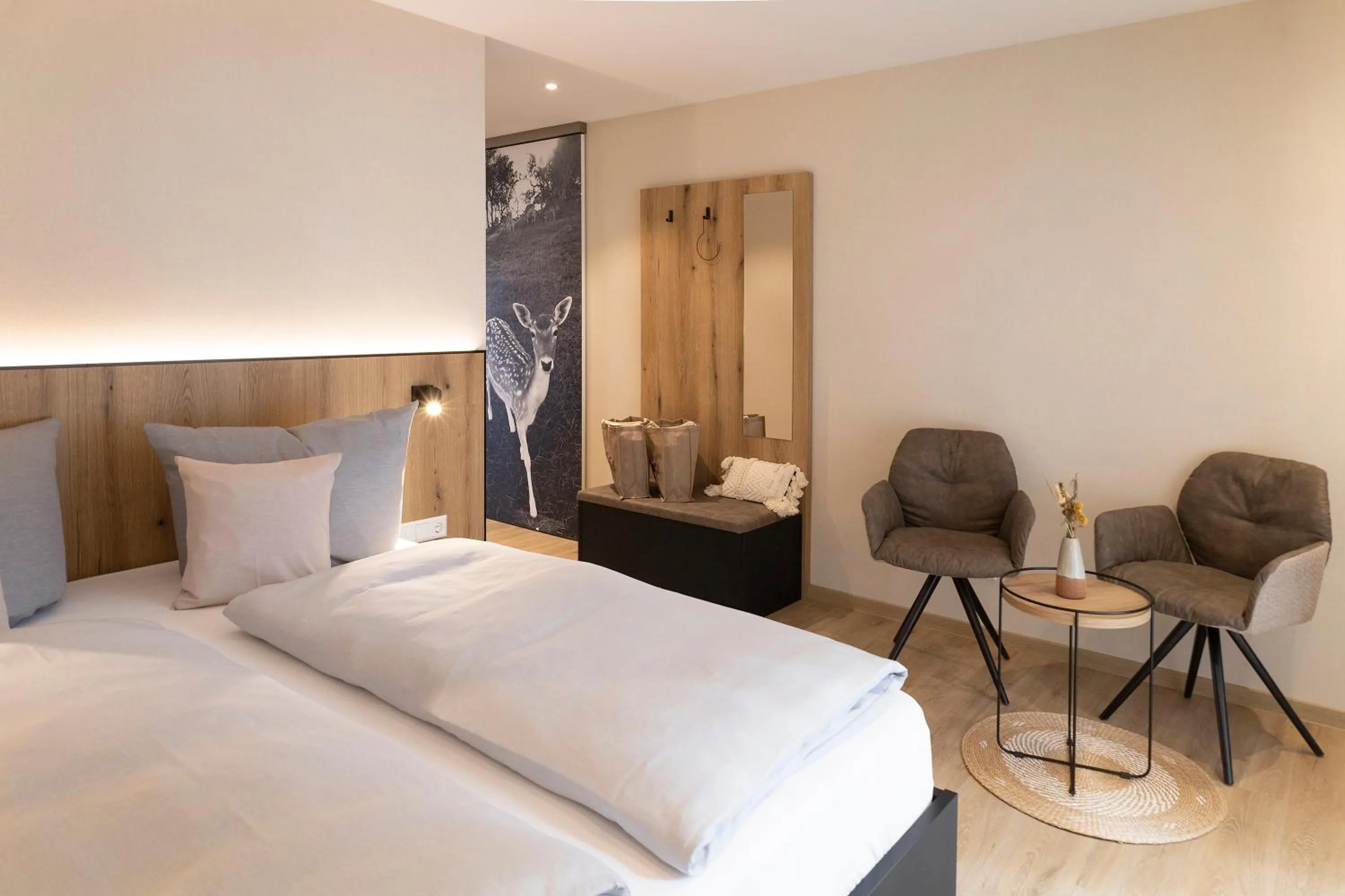 Bed in Forellenhof Rössle Hotel & Restaurant