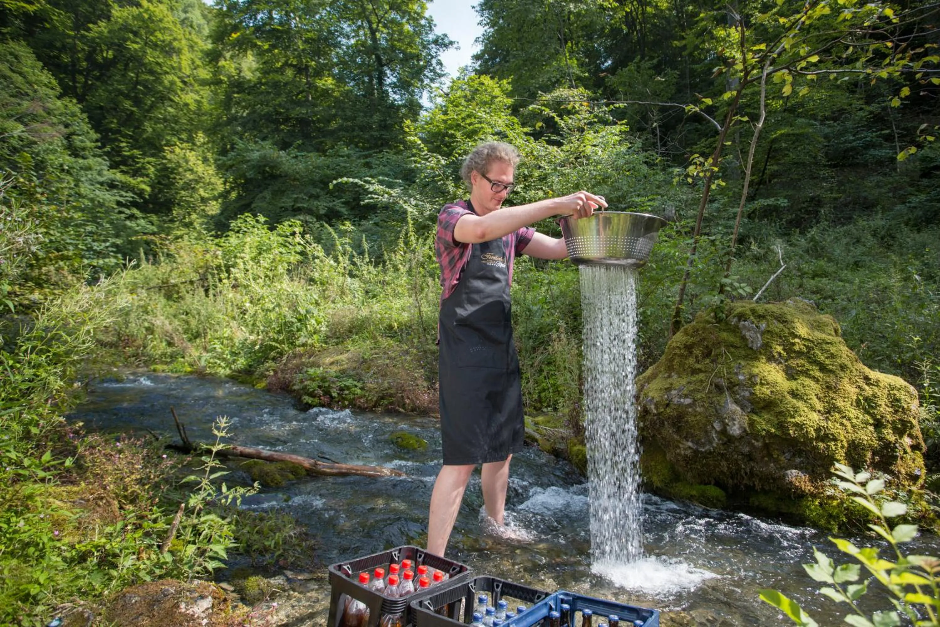 BBQ facilities in Forellenhof Rössle Hotel & Restaurant