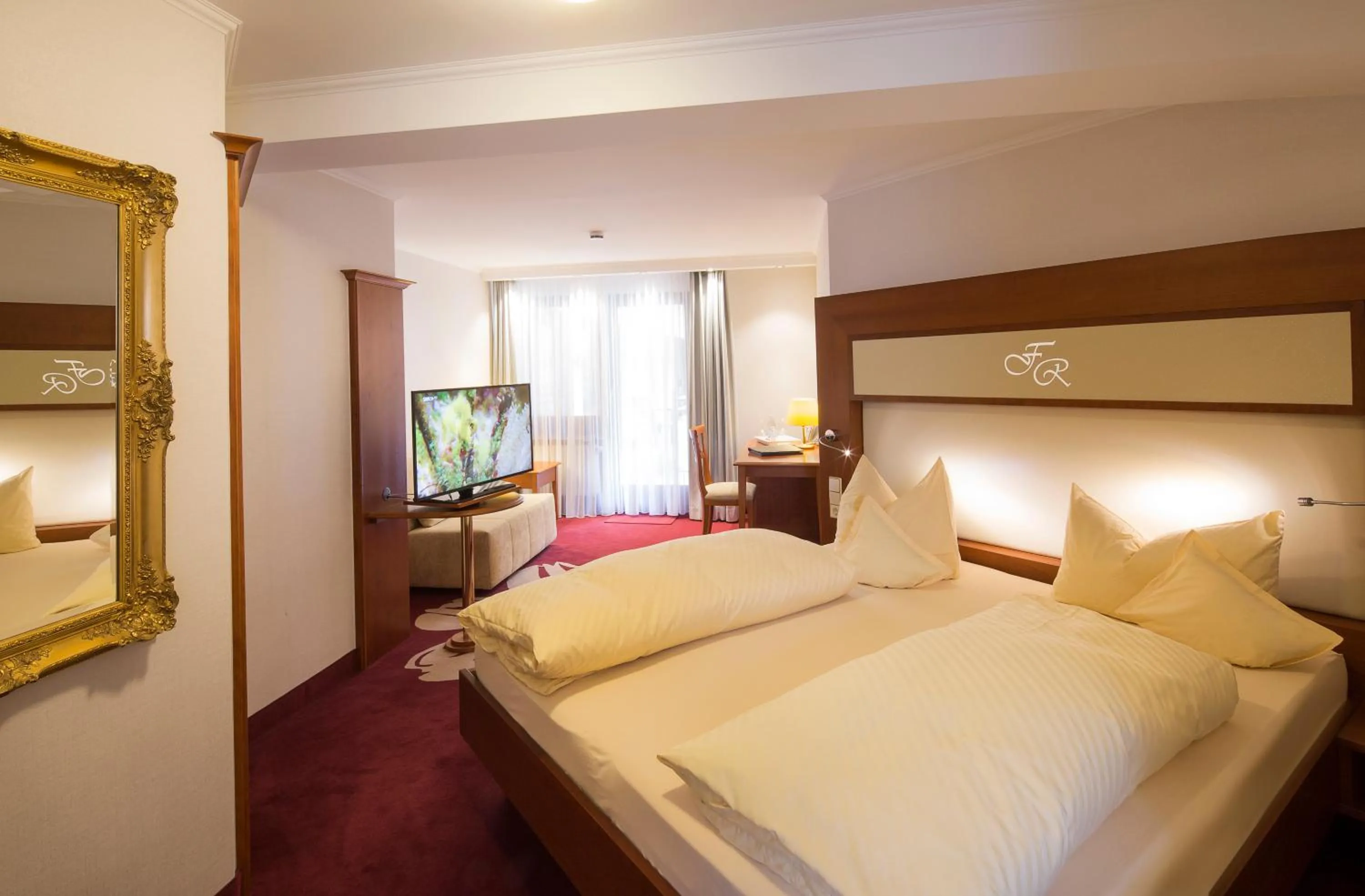 Bed in Forellenhof Rössle Hotel & Restaurant