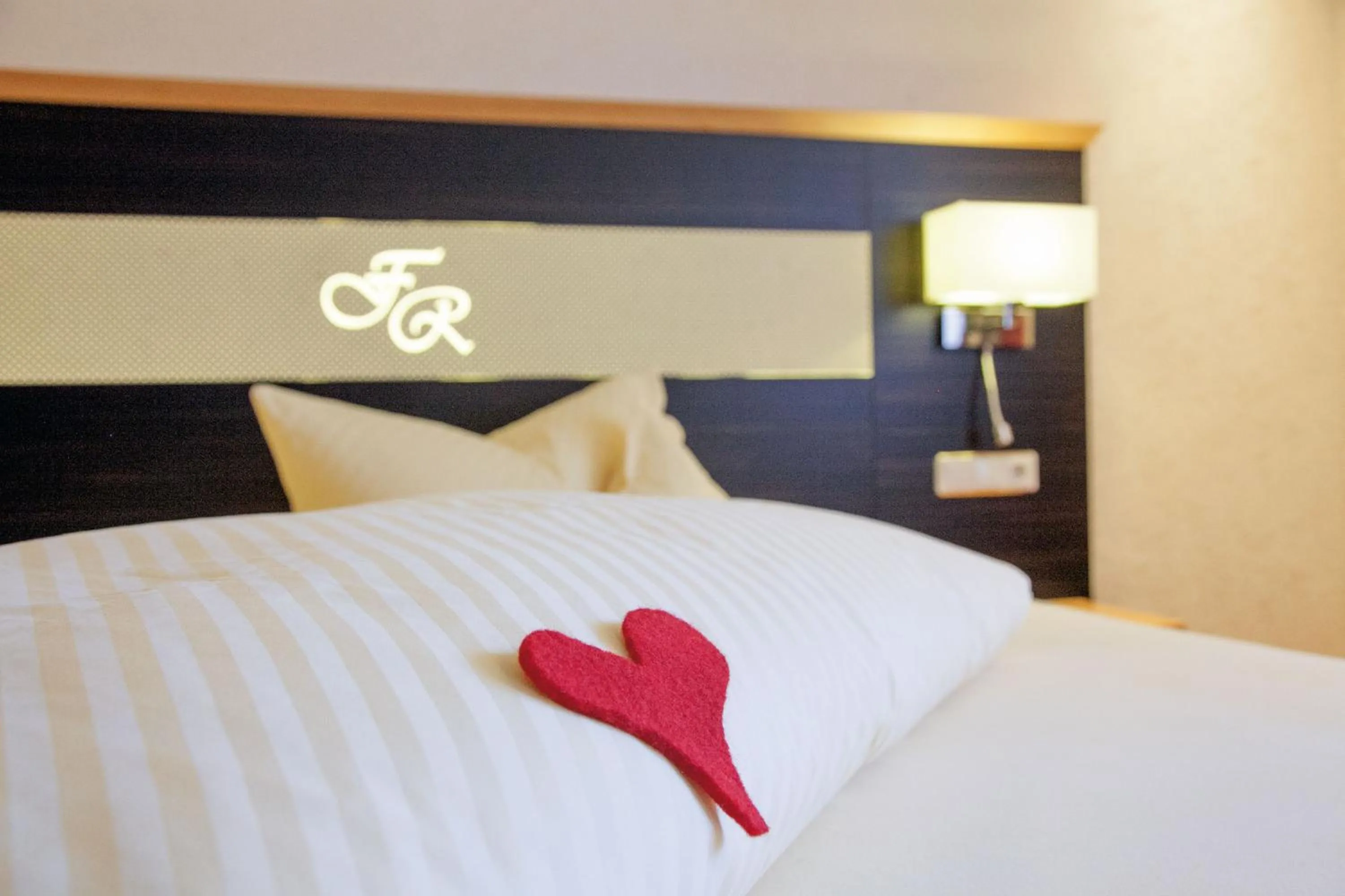 Decorative detail, Bed in Forellenhof Rössle Hotel & Restaurant