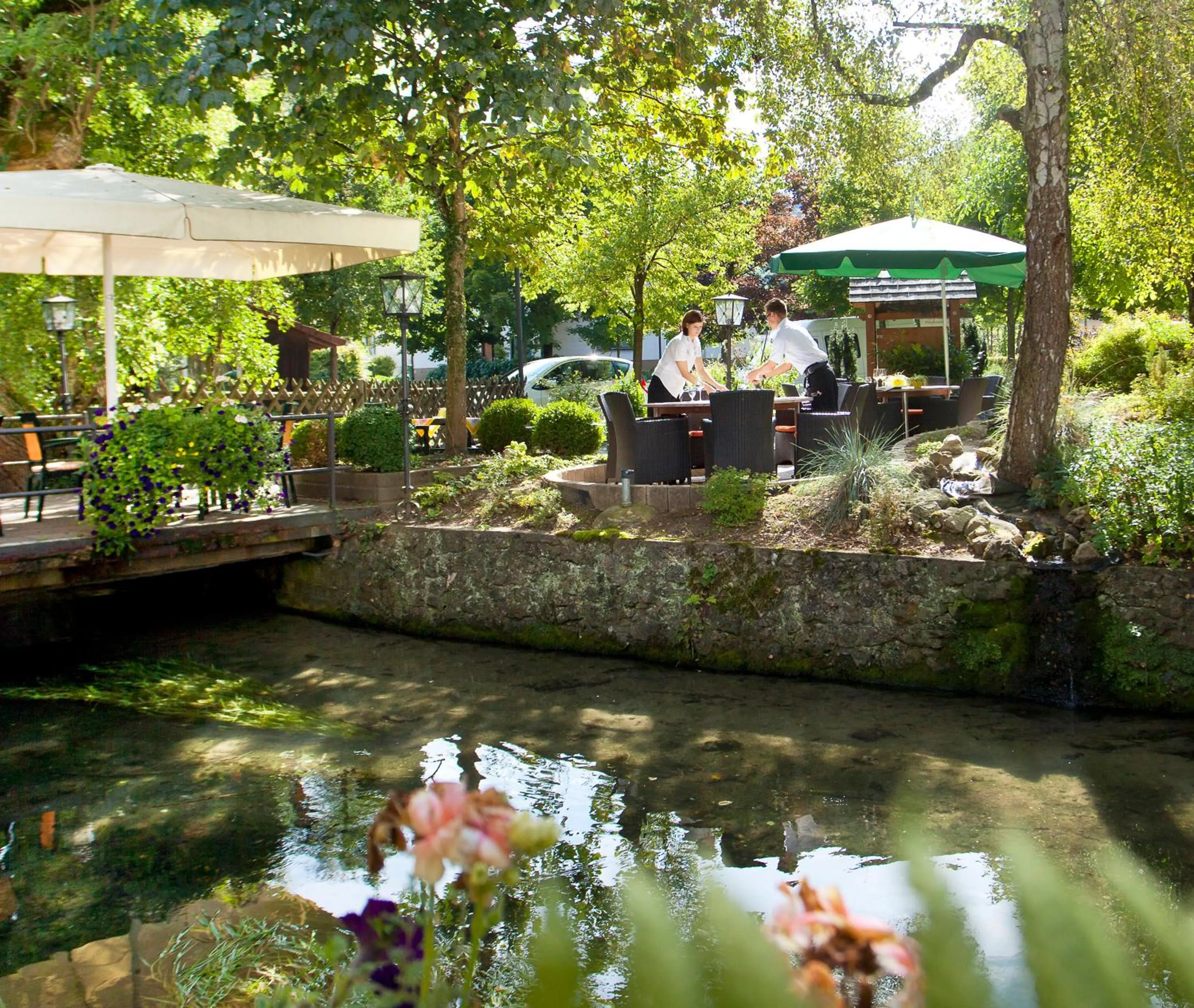 Patio in Forellenhof Rössle Hotel & Restaurant