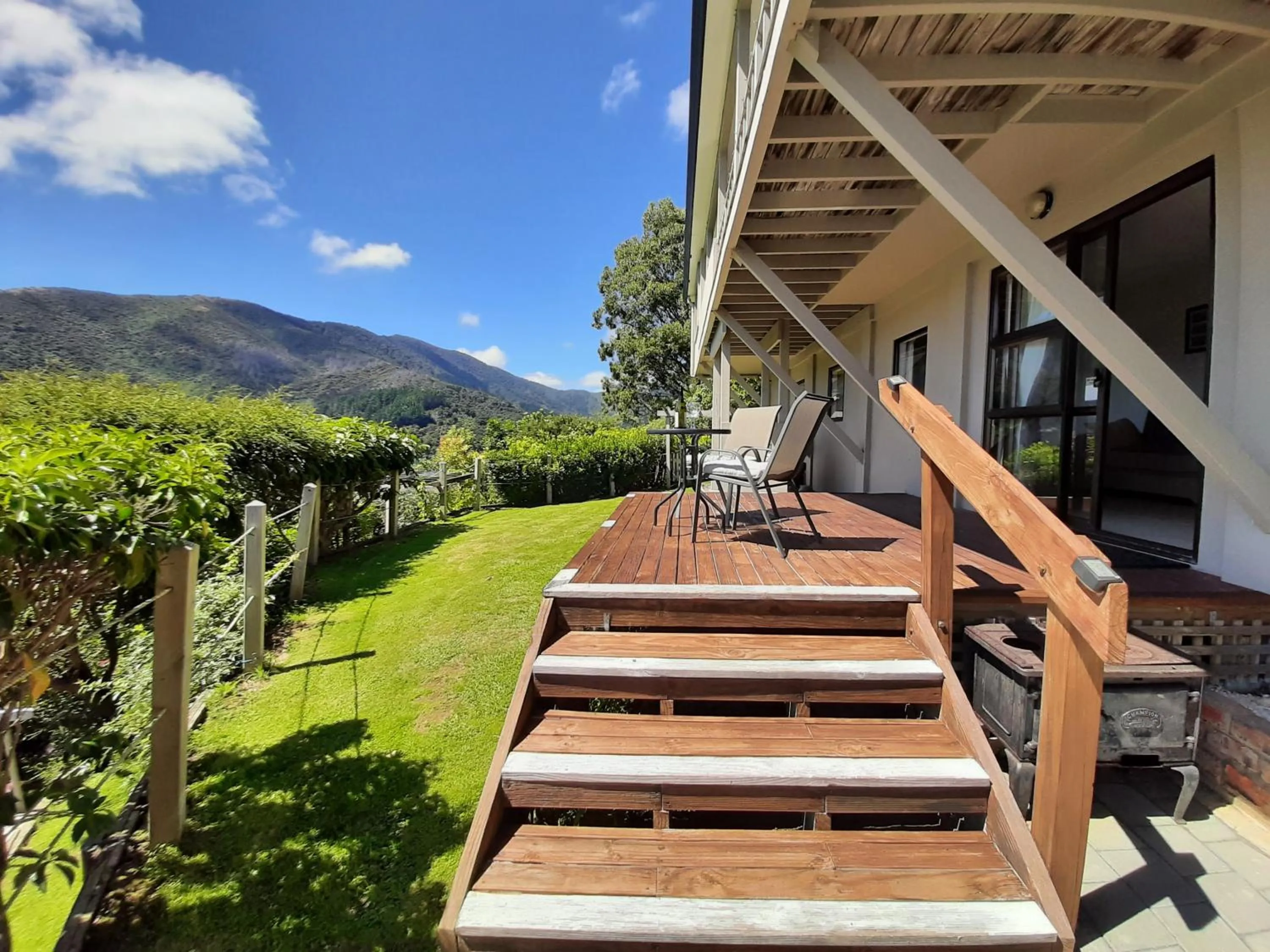 Balcony/Terrace in A Sea View B&B
