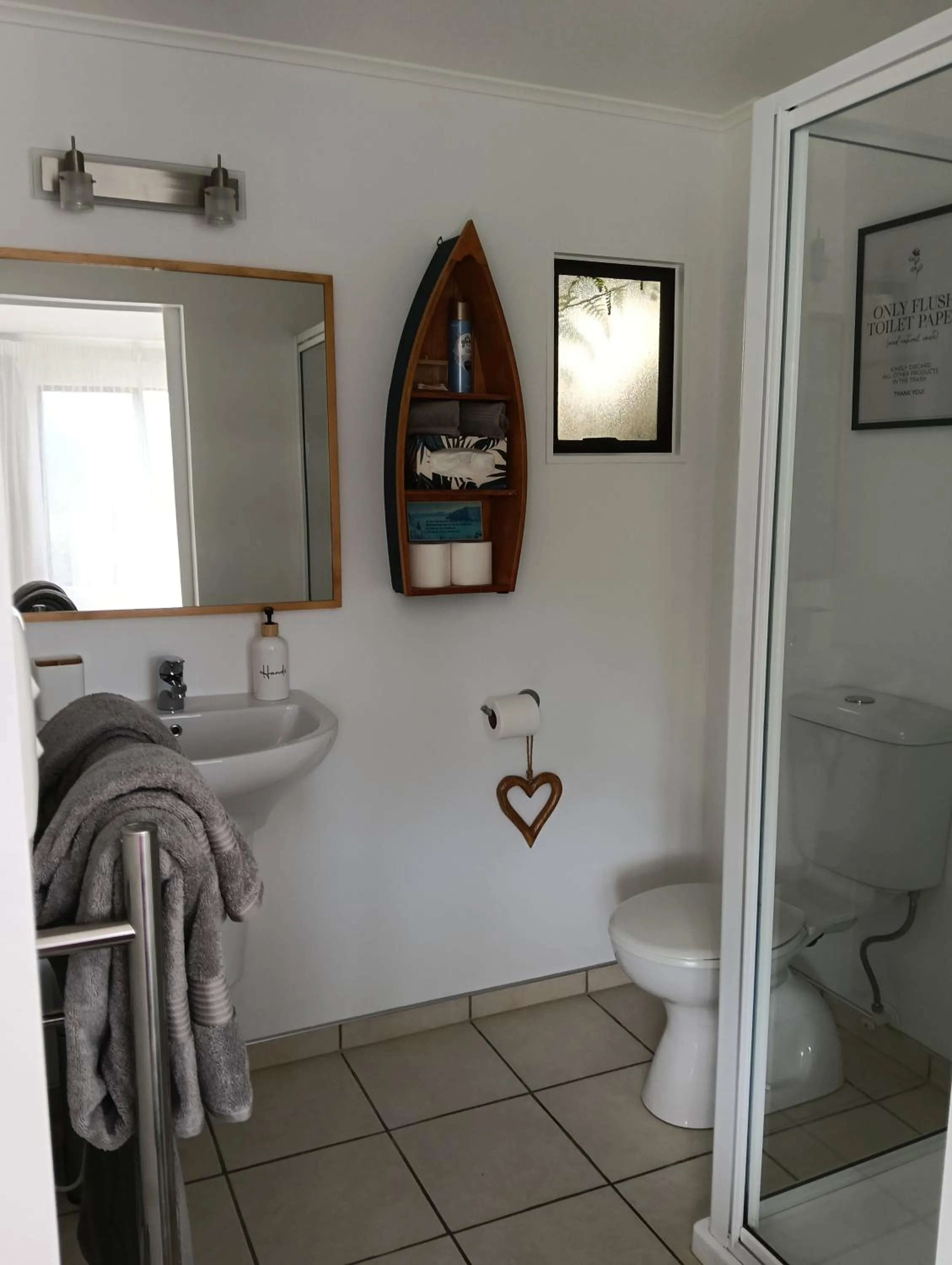 Bathroom in A Sea View B&B