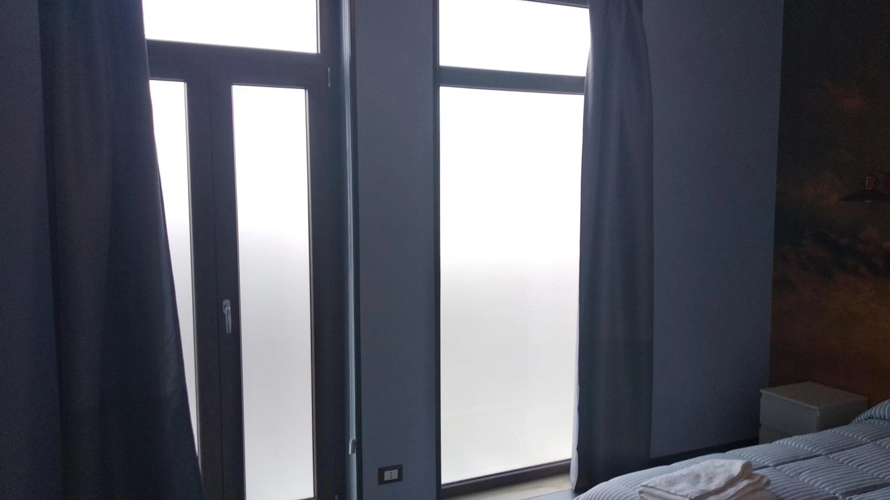 Balcony/Terrace, Bed in B&B Vecchia Darsena