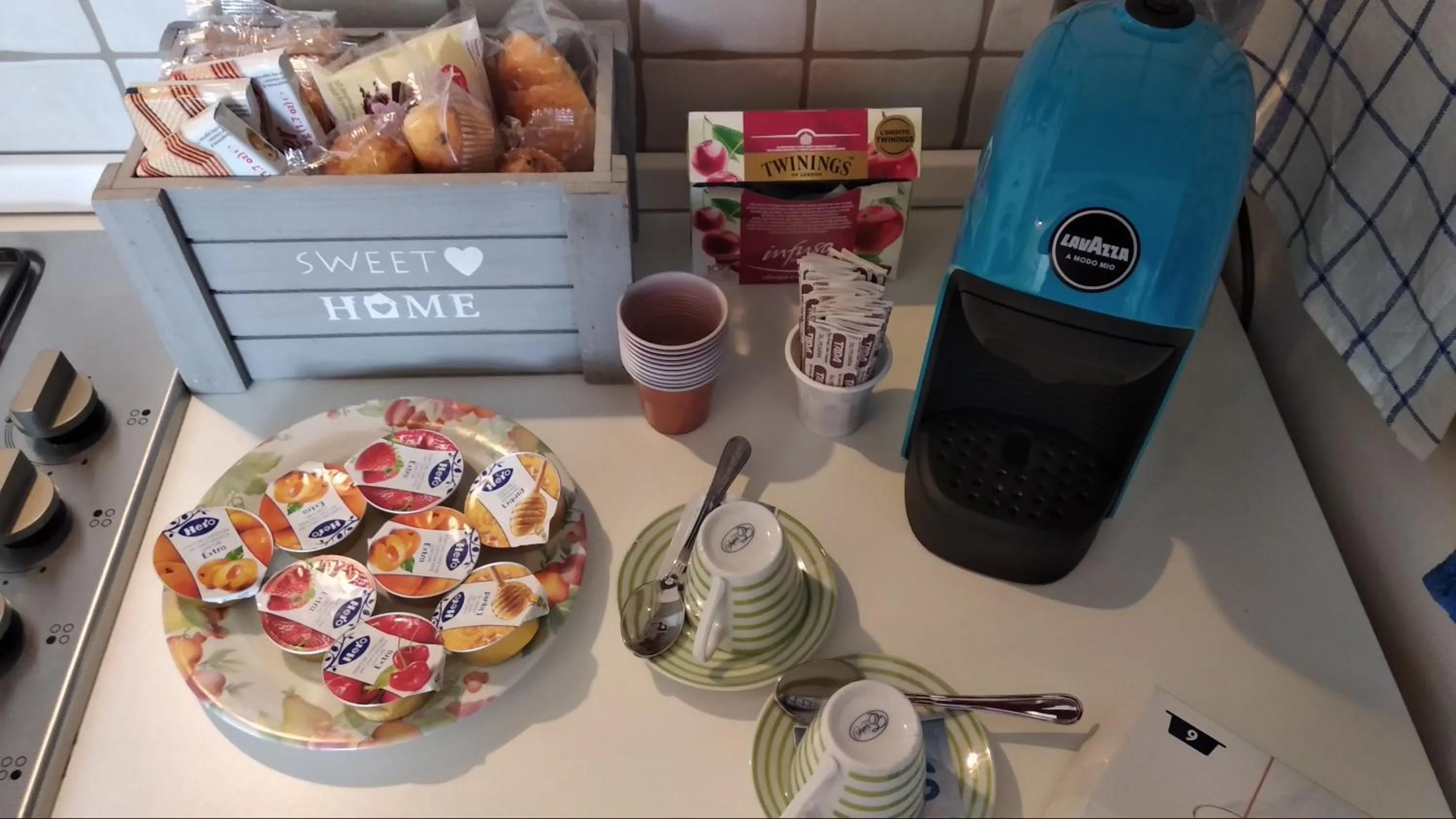 Coffee/tea facilities in B&B Vecchia Darsena