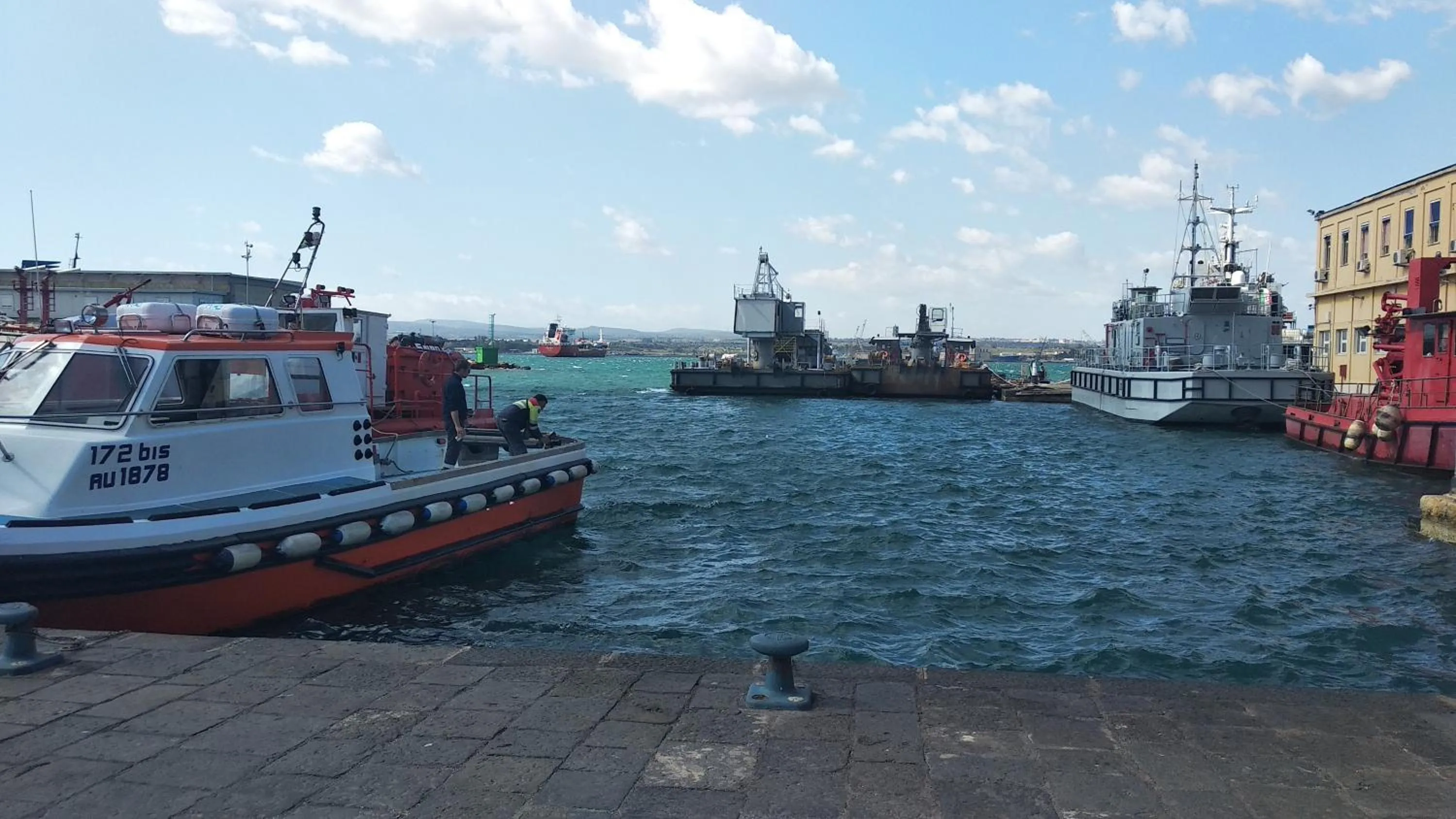 On site in B&B Vecchia Darsena