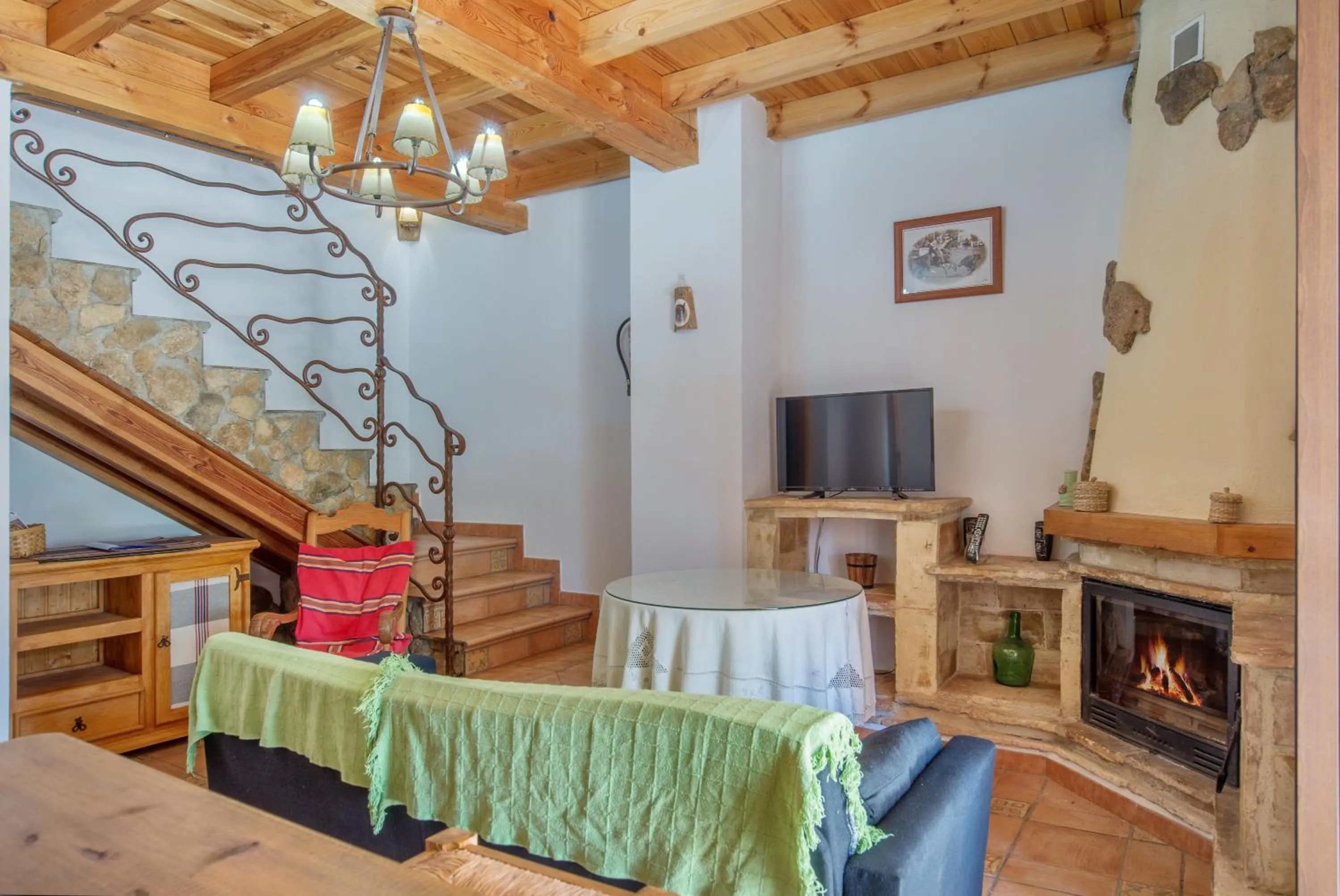 Living room in Alojamiento Rural La Pila