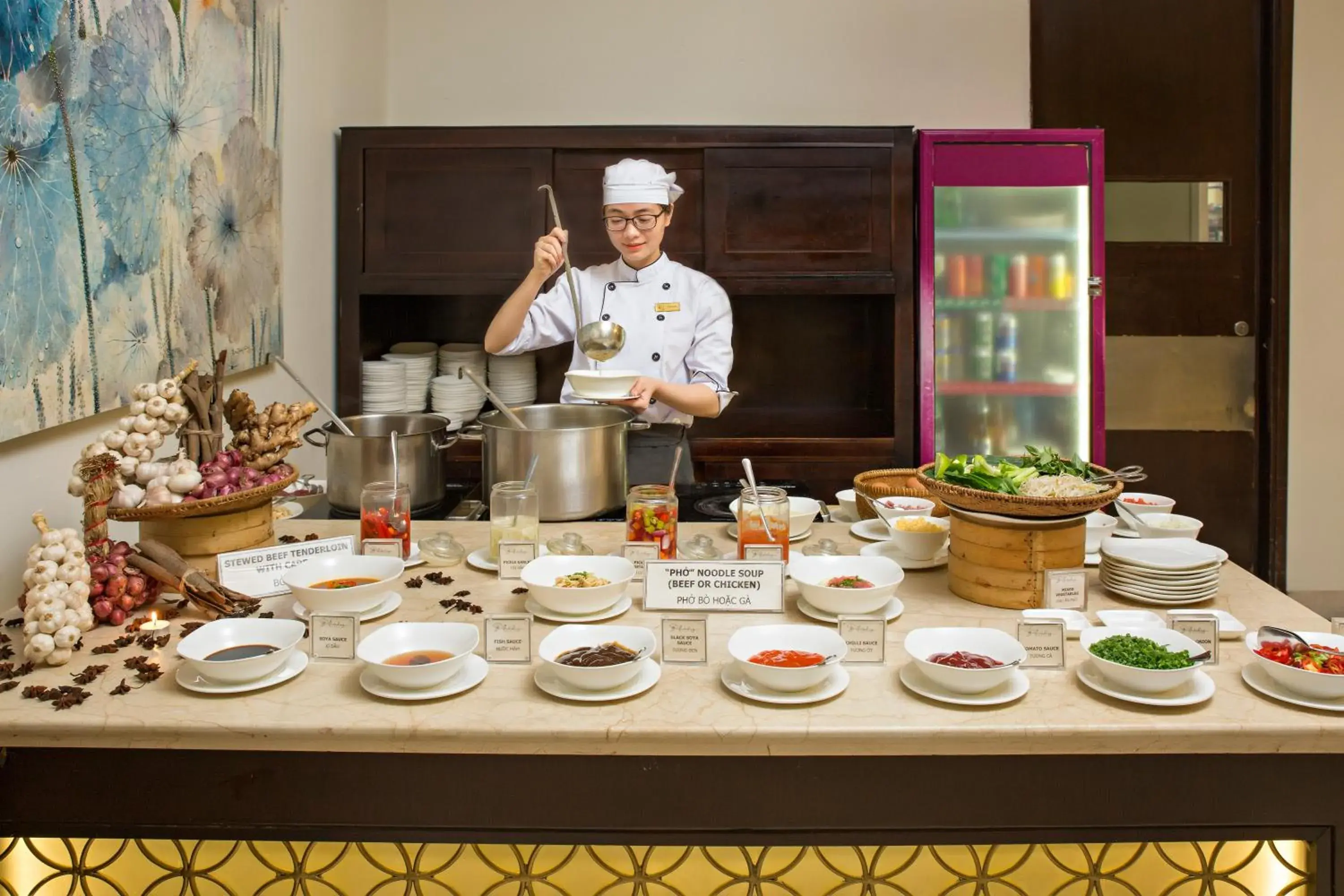 Breakfast in Holiday Beach Hotel Danang Breakfast in Holiday Beach Hotel Danang