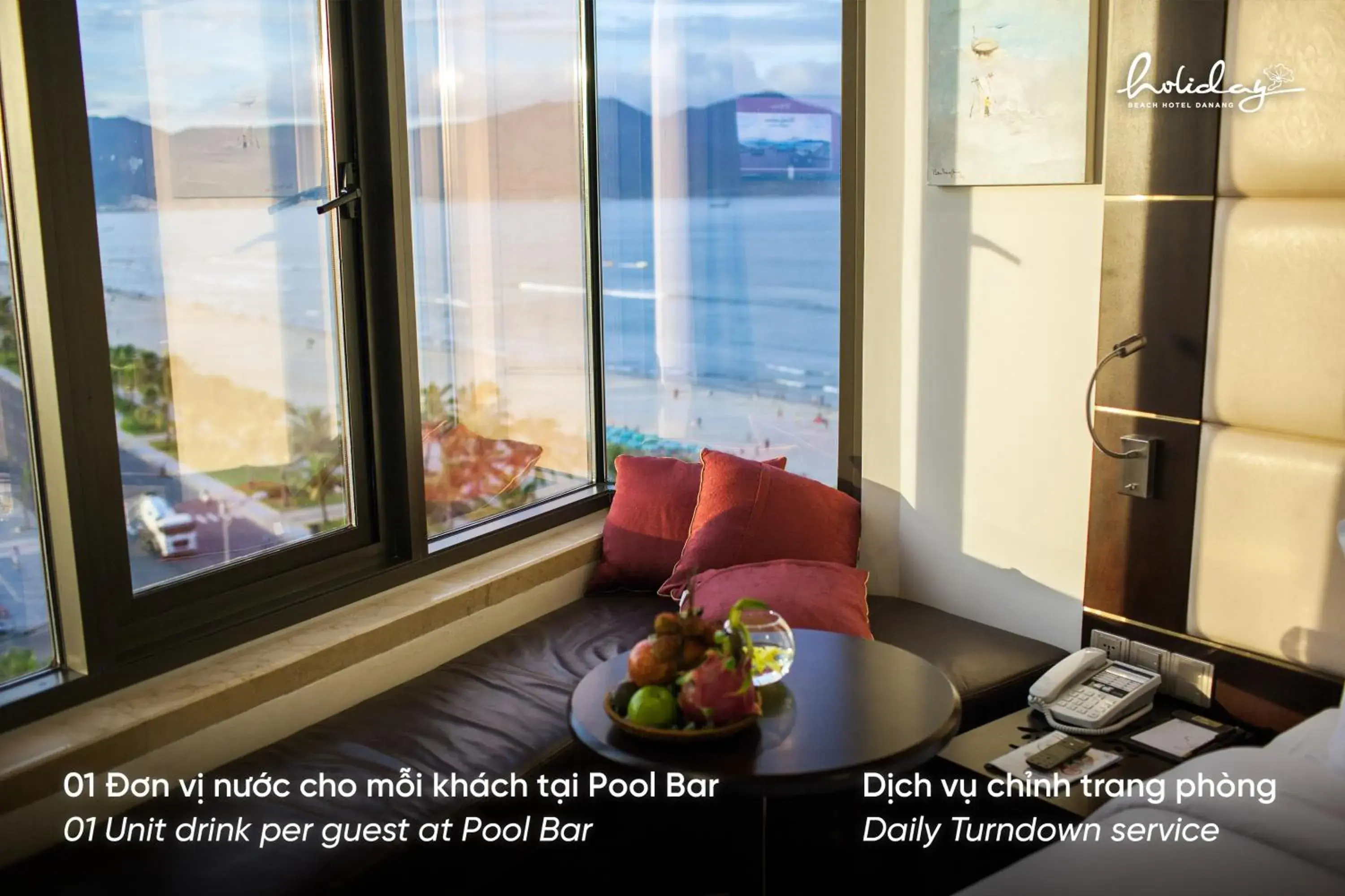 View (from property/room) in Holiday Beach Hotel Danang View (from property/room) in Holiday Beach Hotel Danang