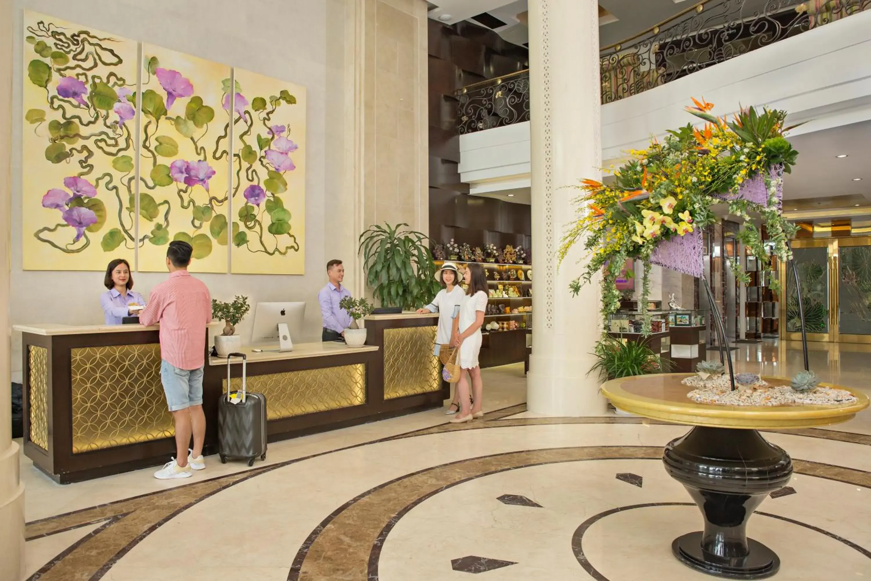Lobby or reception in Holiday Beach Hotel Danang Lobby or reception in Holiday Beach Hotel Danang