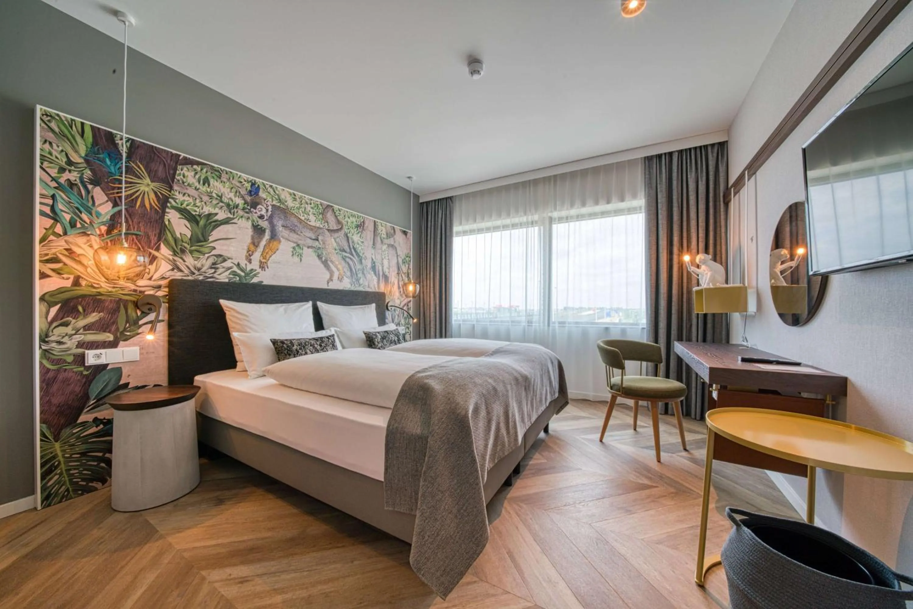 Photo of the whole room, Bed in Vienna House Easy by Wyndham Amsterdam Airport Schiphol