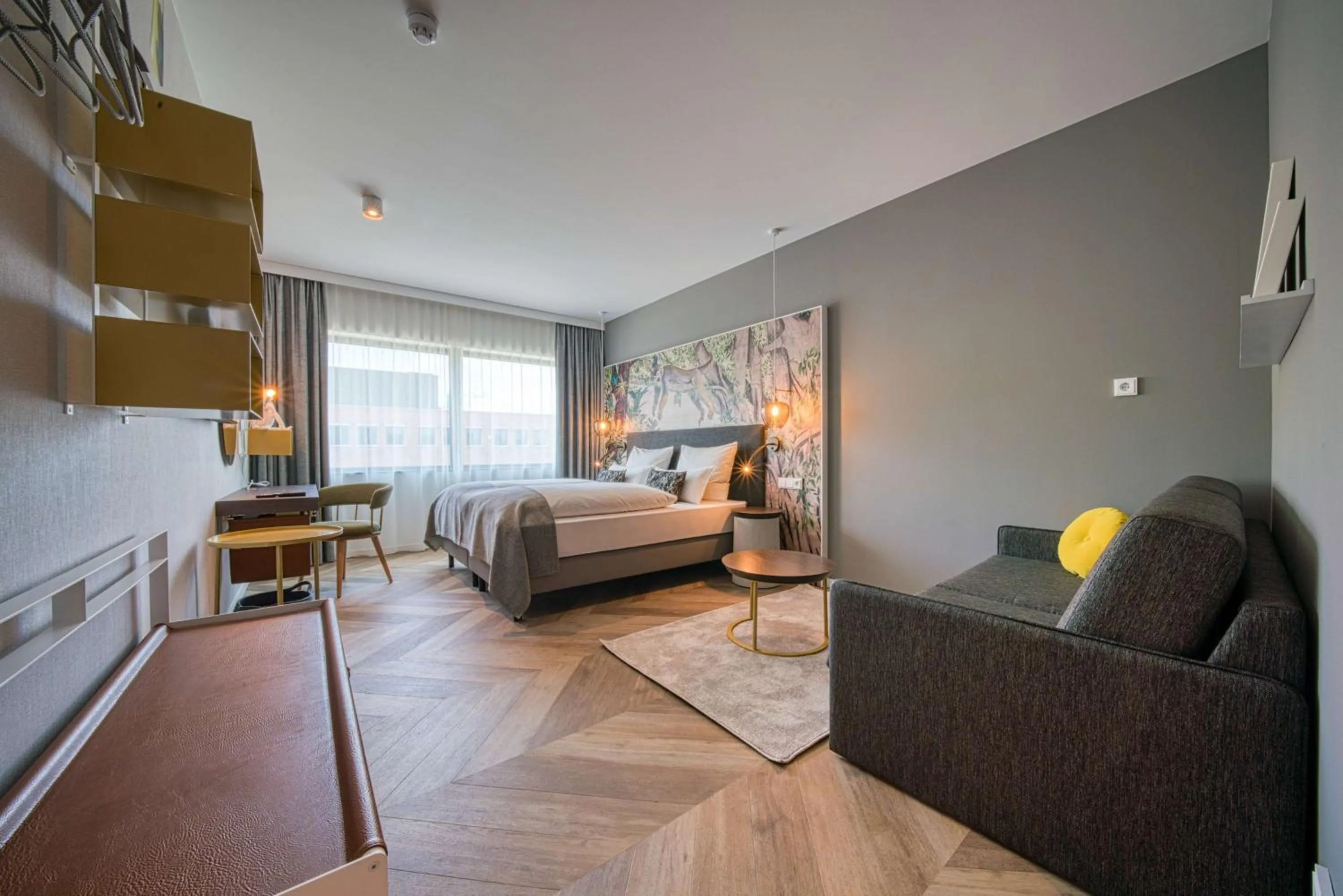 Photo of the whole room, Bed in Vienna House Easy by Wyndham Amsterdam Airport Schiphol