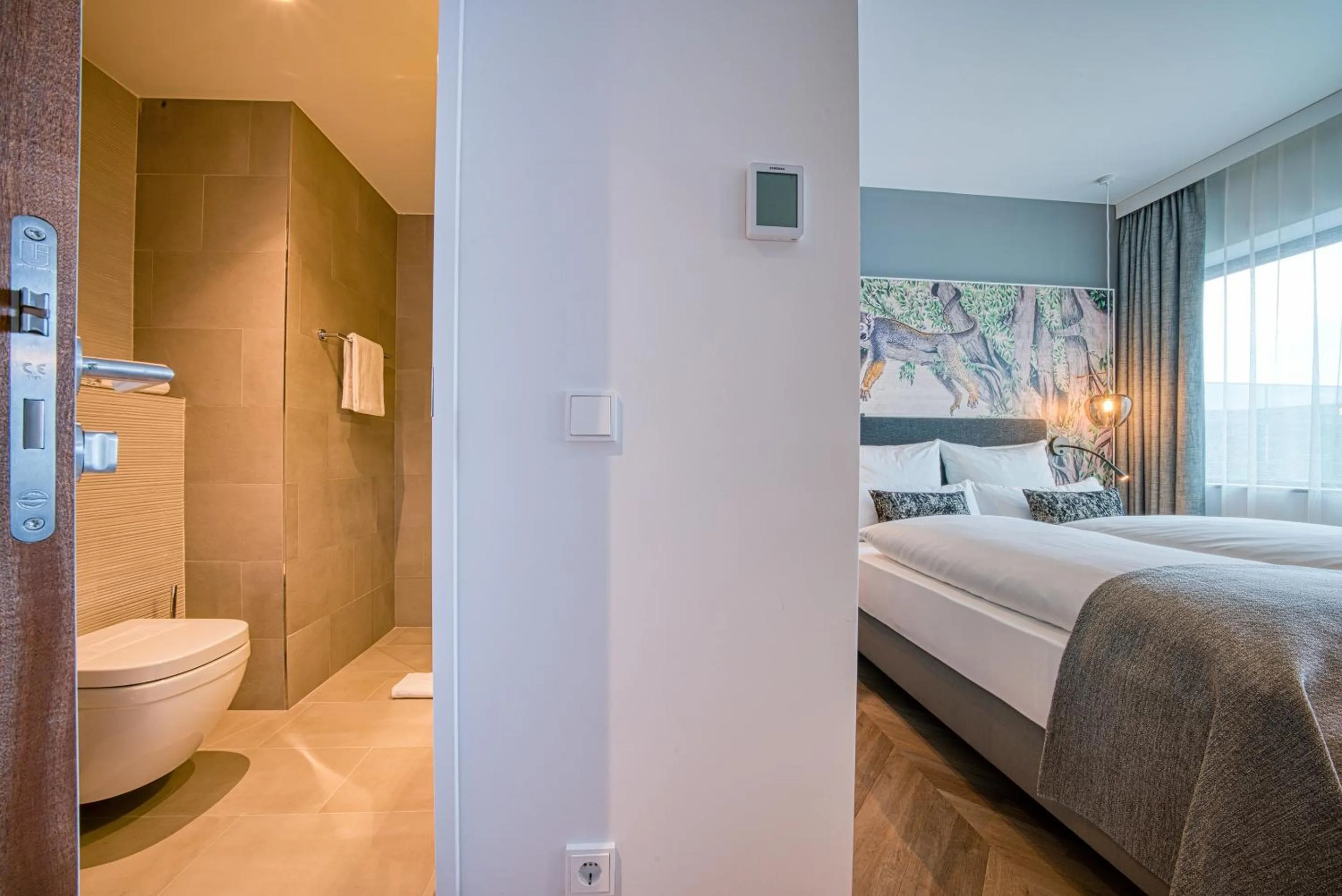 Photo of the whole room, Bed in Vienna House Easy by Wyndham Amsterdam Airport Schiphol