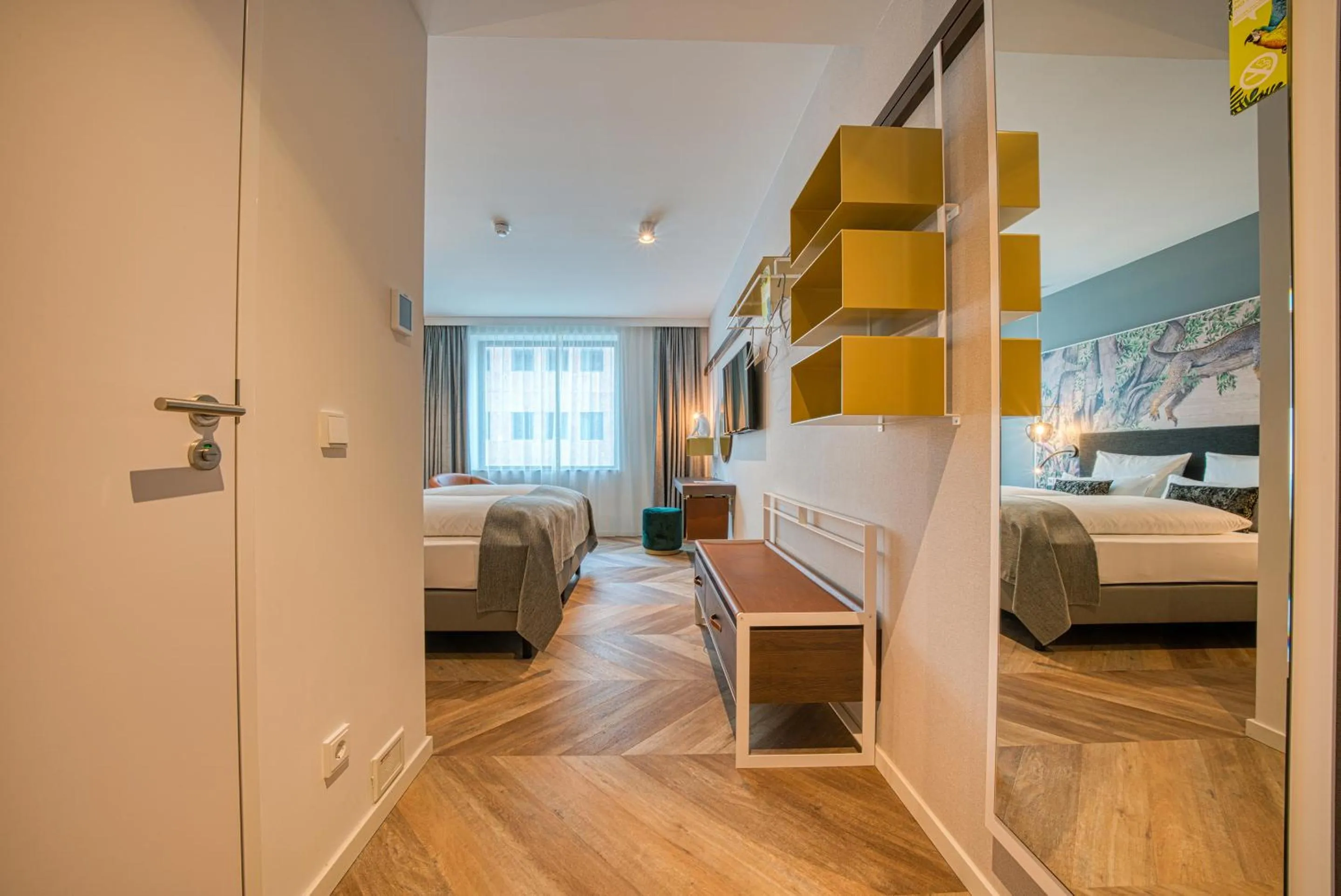 Photo of the whole room, Bed in Vienna House Easy by Wyndham Amsterdam Airport Schiphol