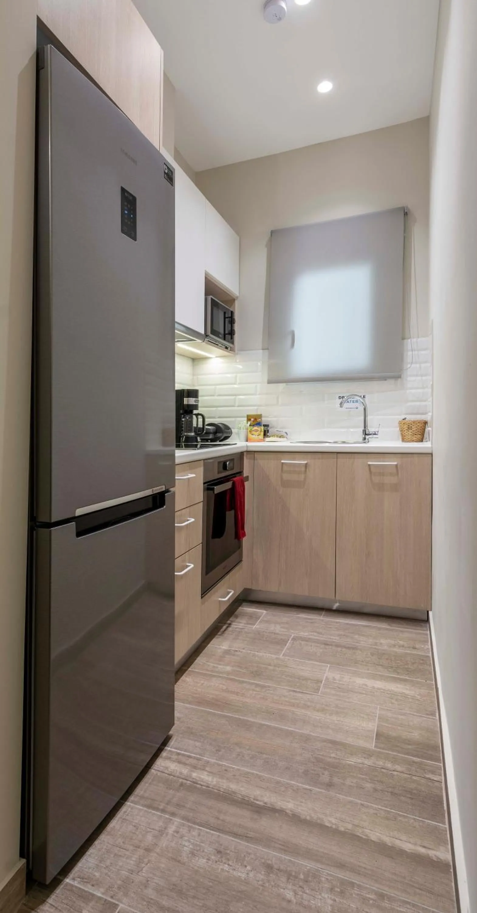Kitchen or kitchenette in “Champions” Apartment in N. Kosmos neighbourhood