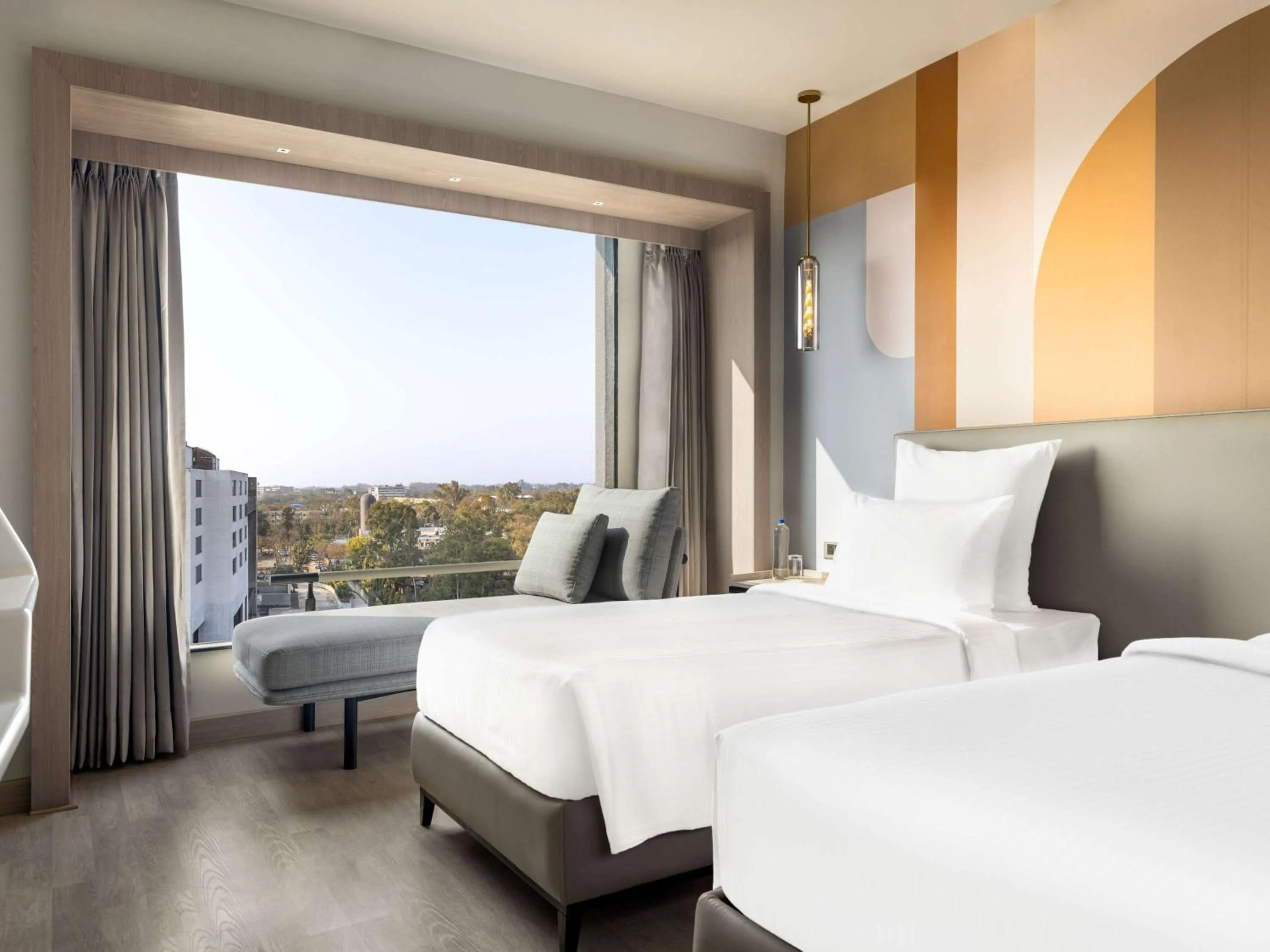 Bedroom, Bed in Mercure Chandigarh Tribune Chowk