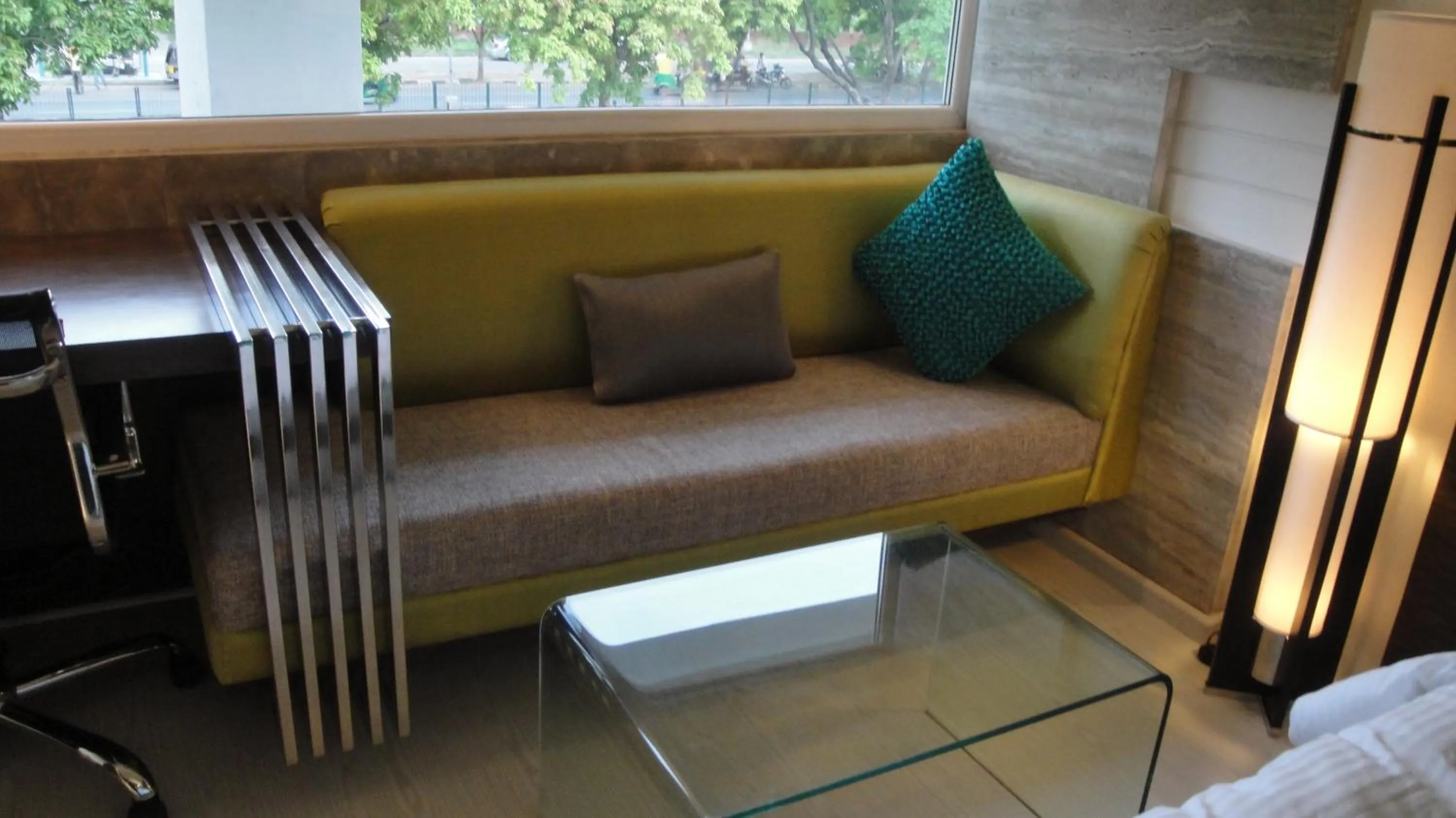 Seating area in Maya Hotel