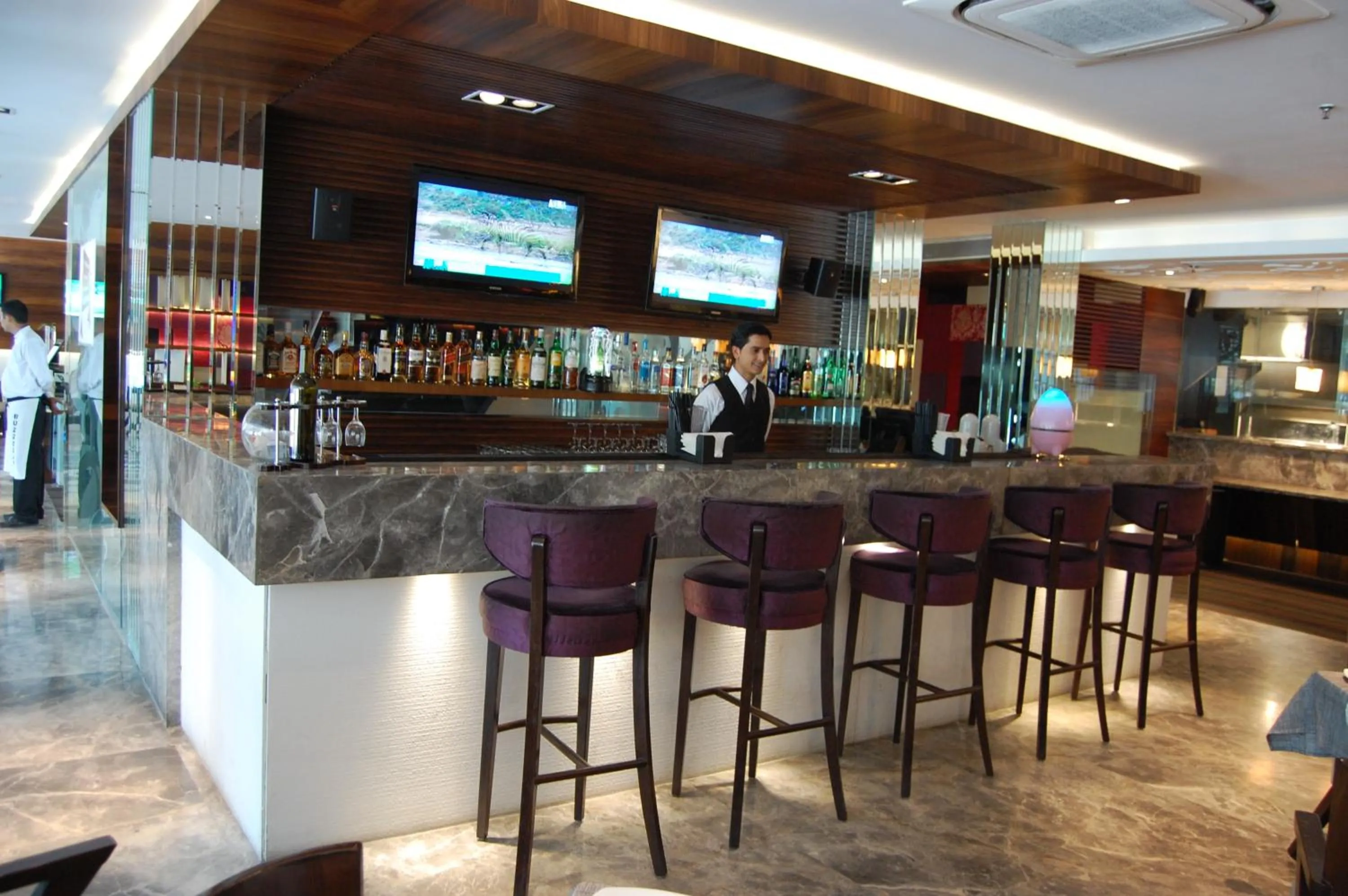 Drinks in Maya Hotel