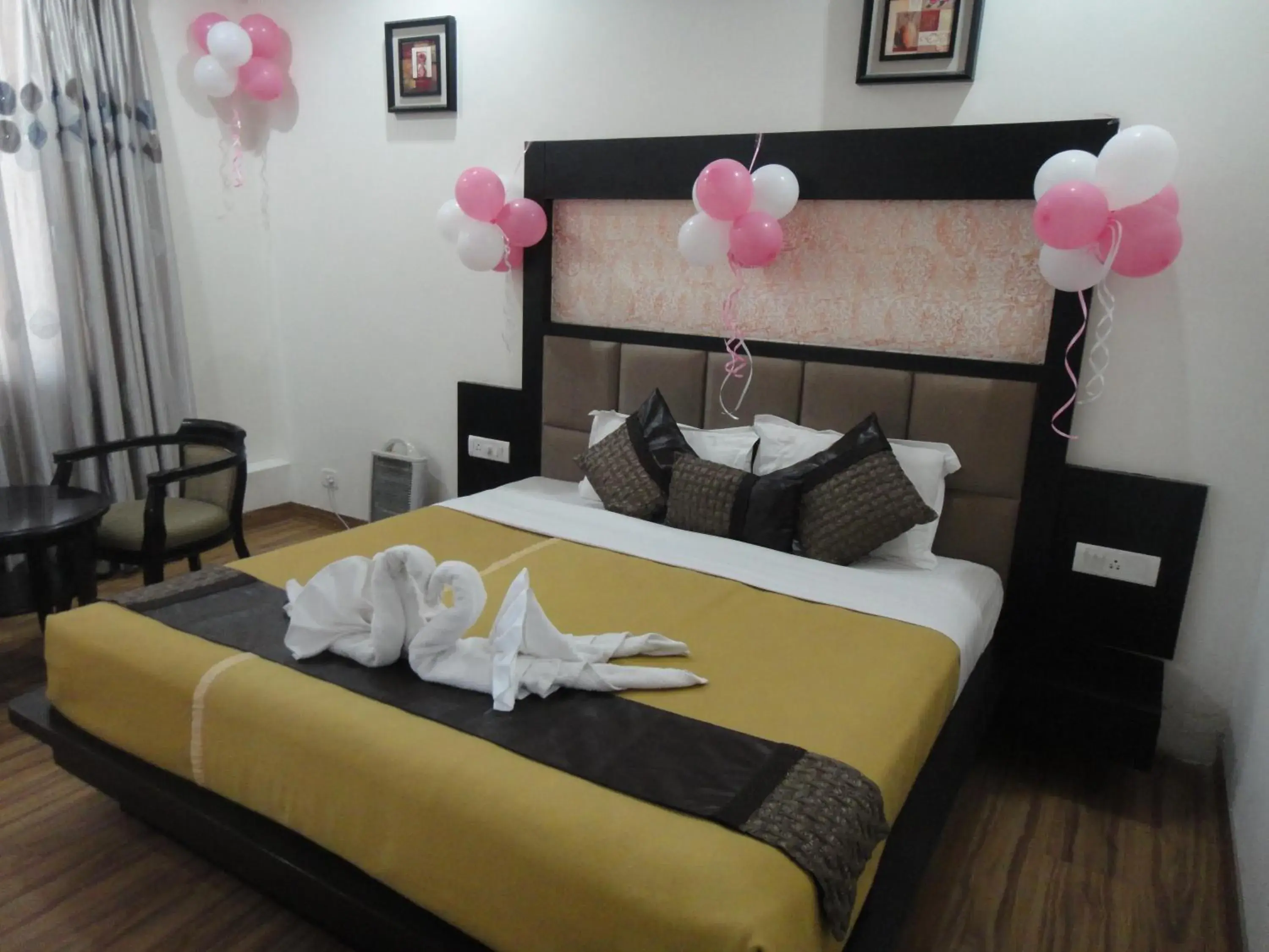 Decorative detail, Bed in Hotel Orbit Decorative detail, Bed in Hotel Orbit