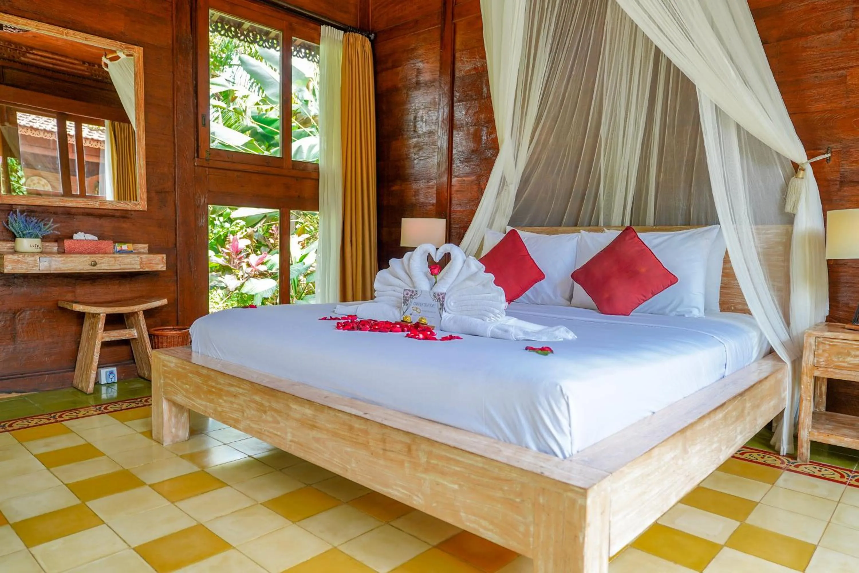 Bed in Ubud Heaven Penestanan