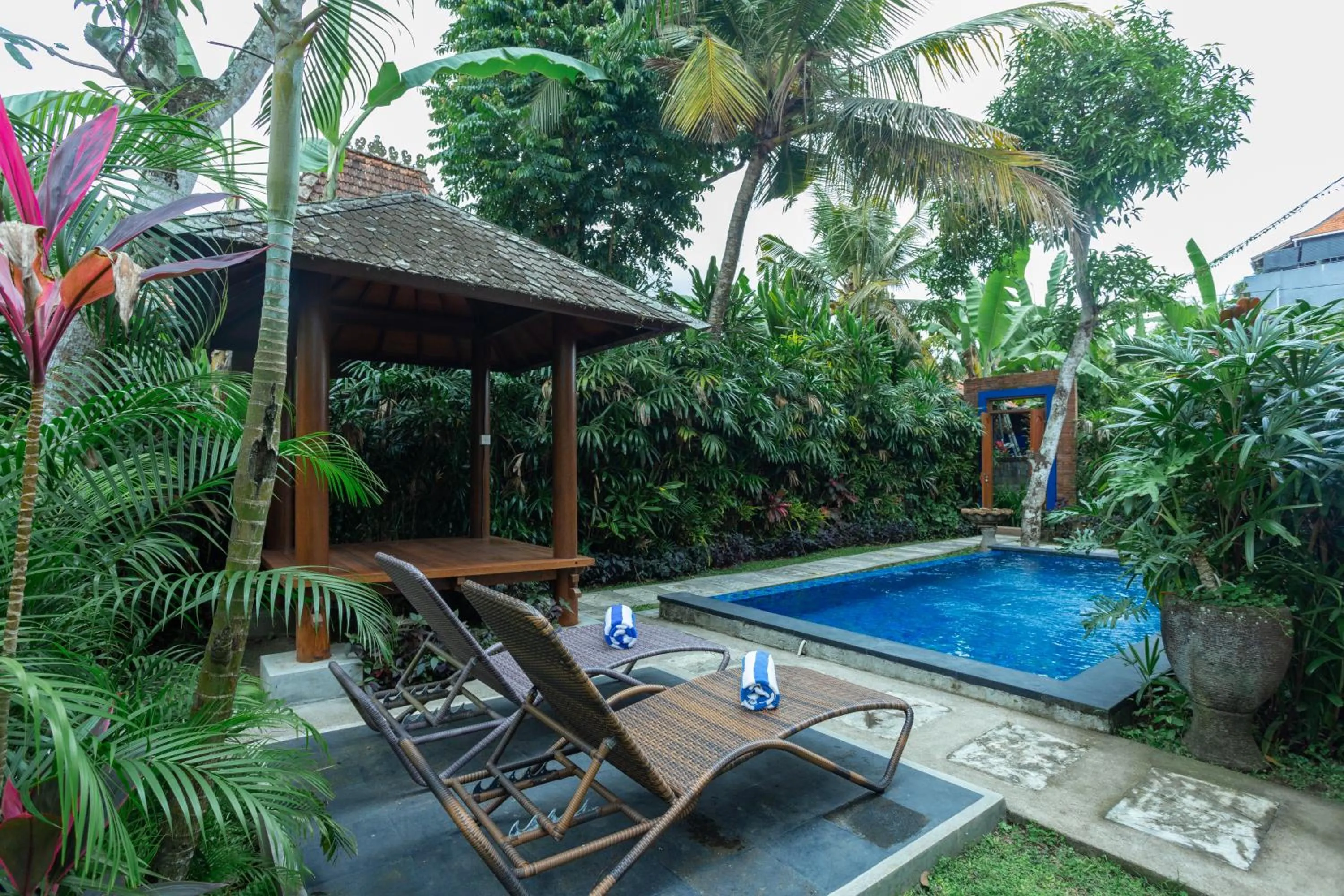 Swimming pool in Ubud Heaven Penestanan