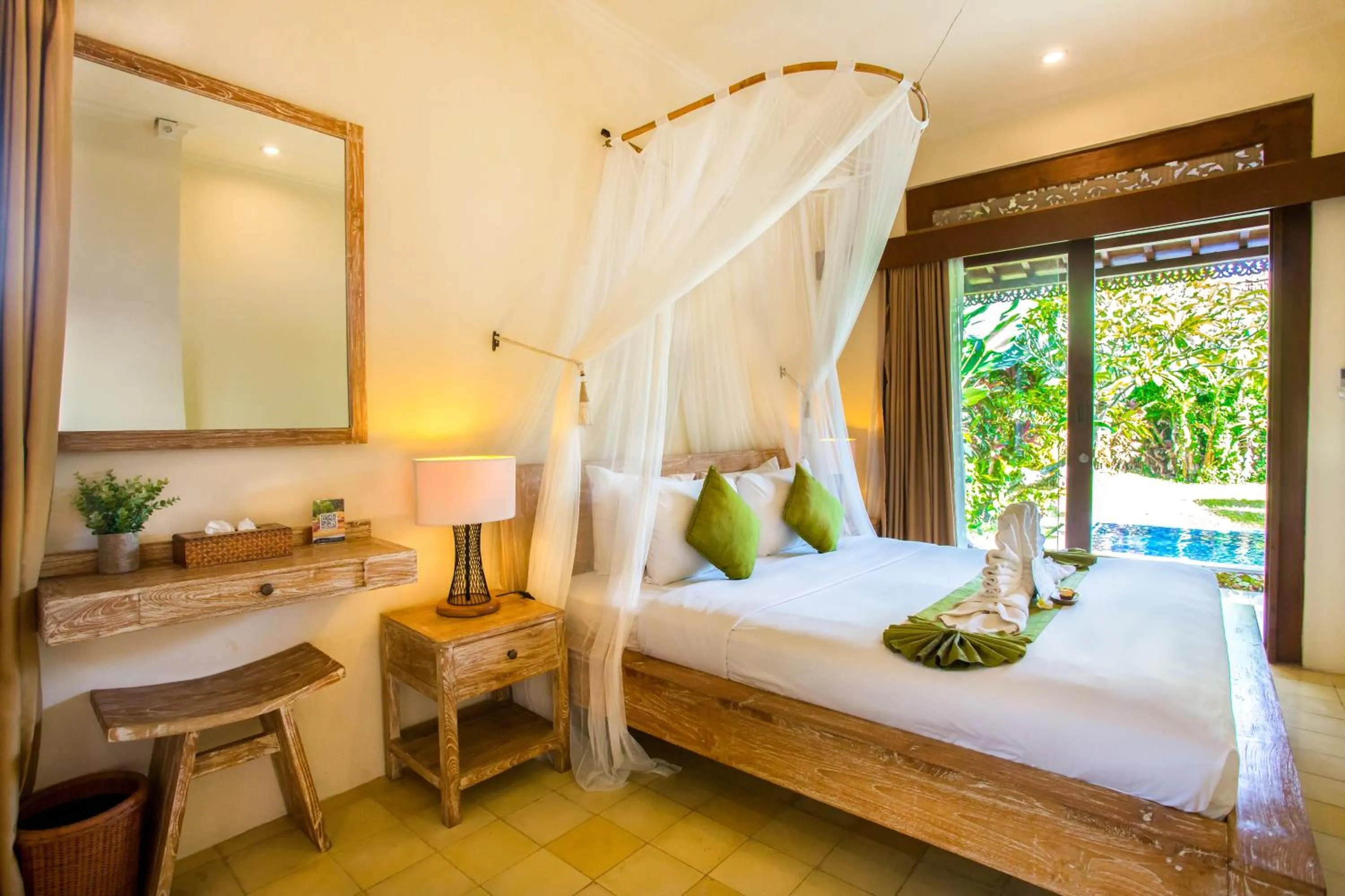 Bed in Ubud Heaven Penestanan