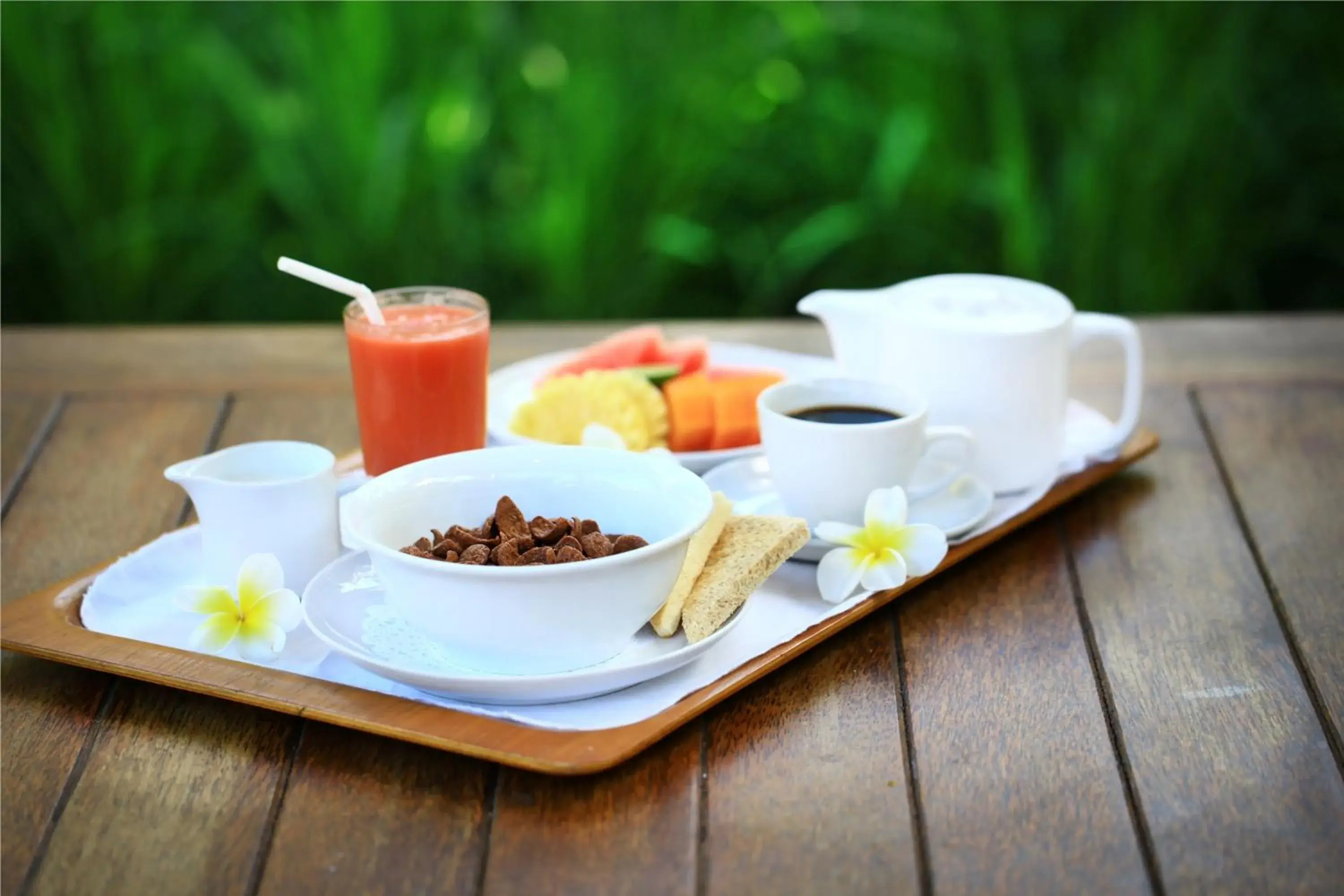 Continental breakfast in Ubud Heaven Penestanan Continental breakfast in Ubud Heaven Penestanan