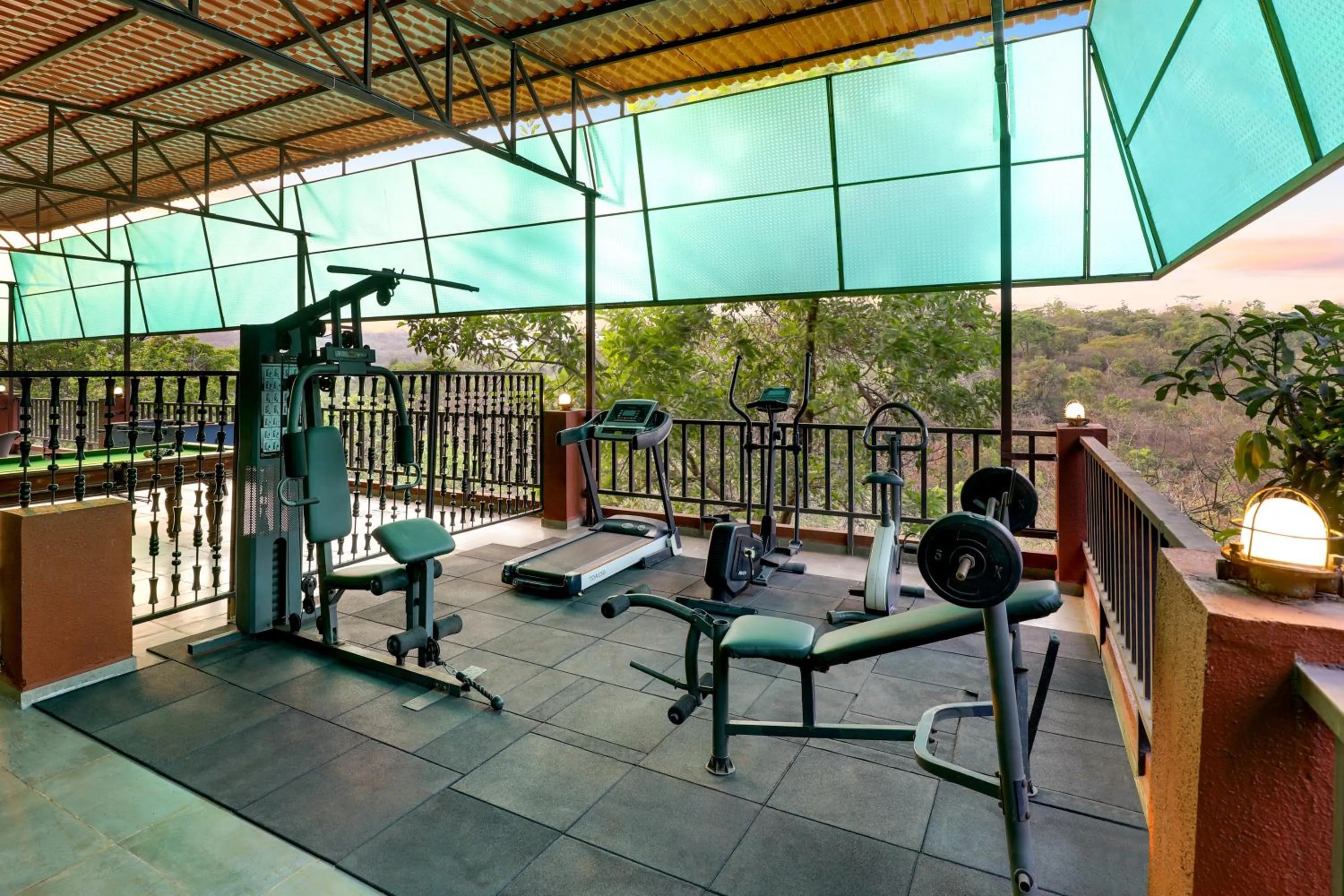 Fitness centre/facilities in Keys Lite by Lemon Tree Hotels Sylvan, Dapoli