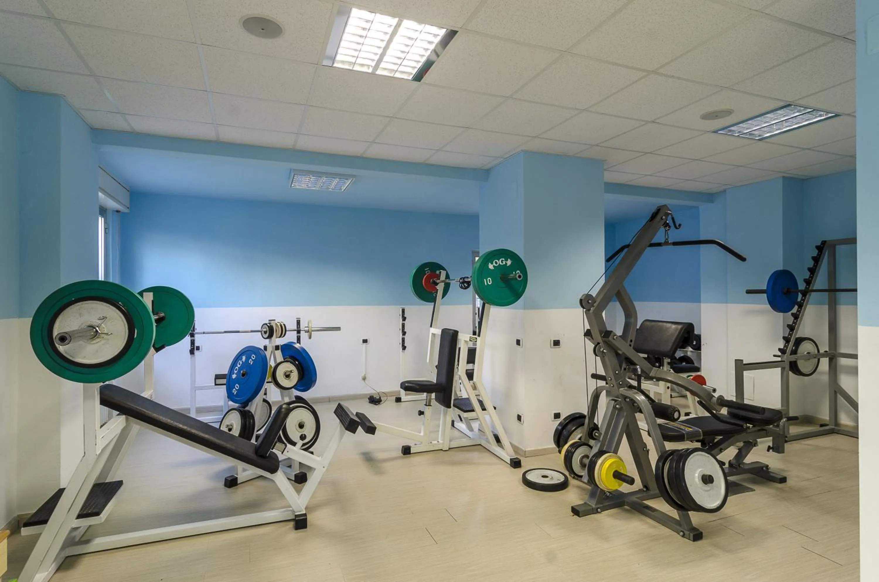 Fitness centre/facilities in Hotel Principe