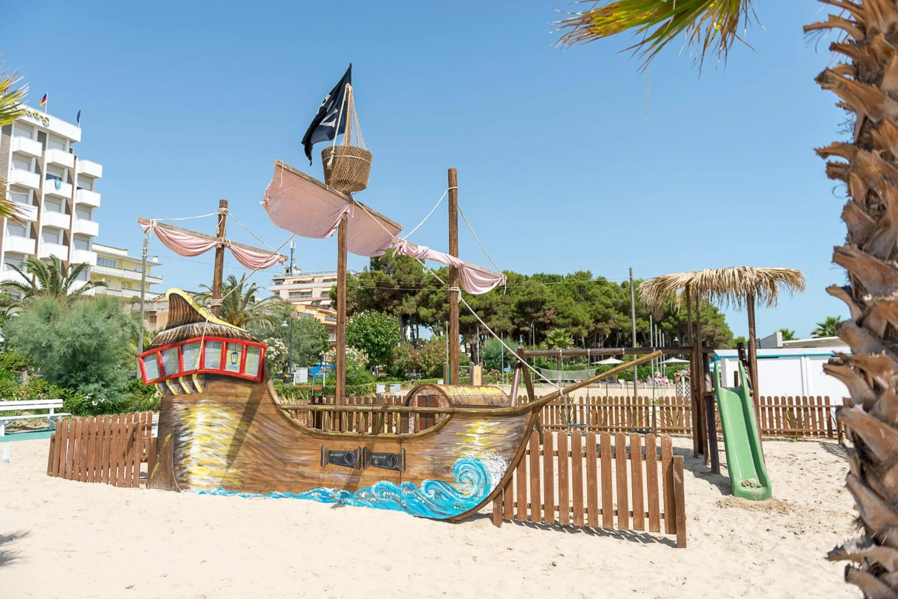Children play ground in Hotel Principe