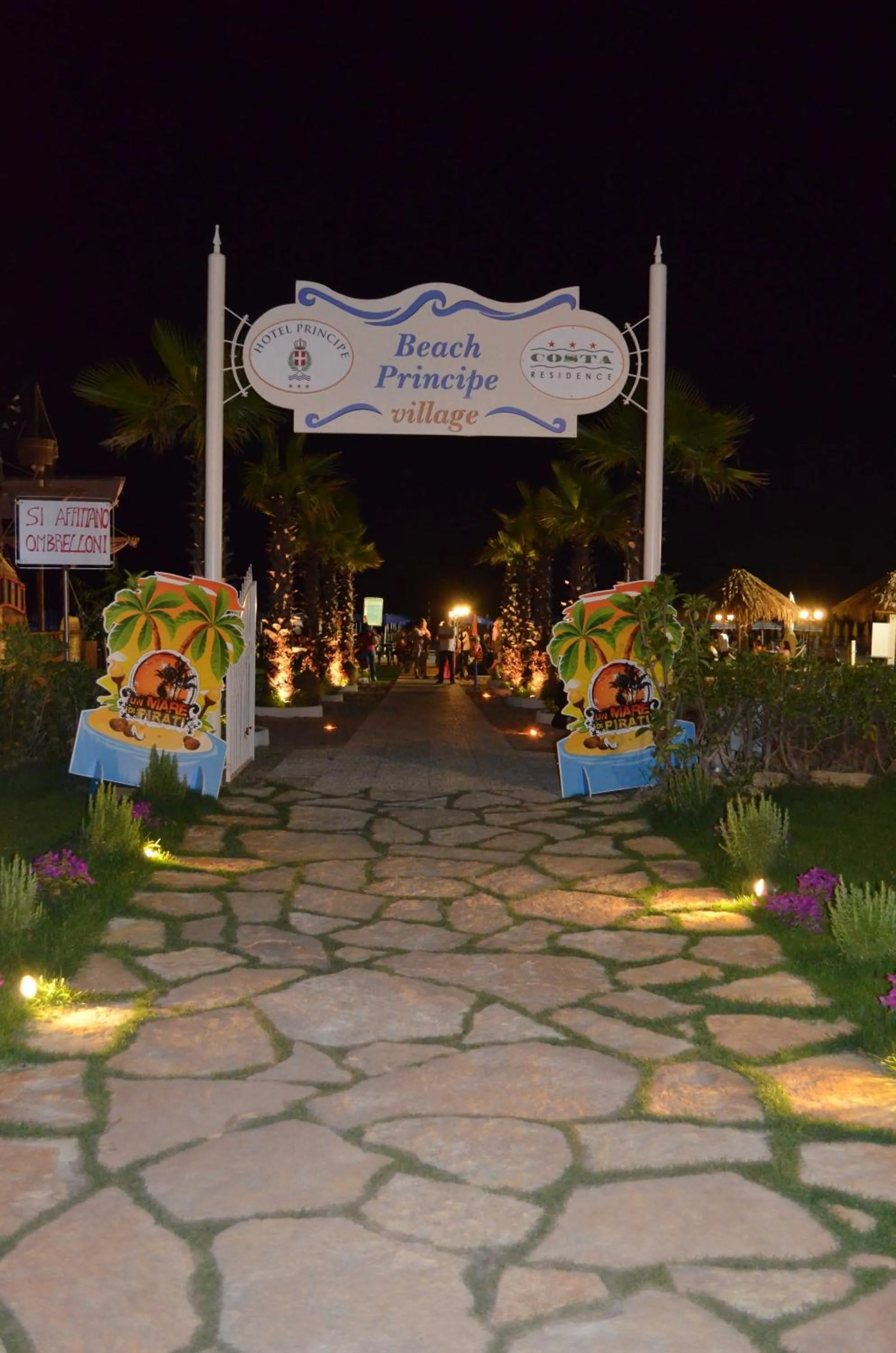 Beach in Hotel Principe