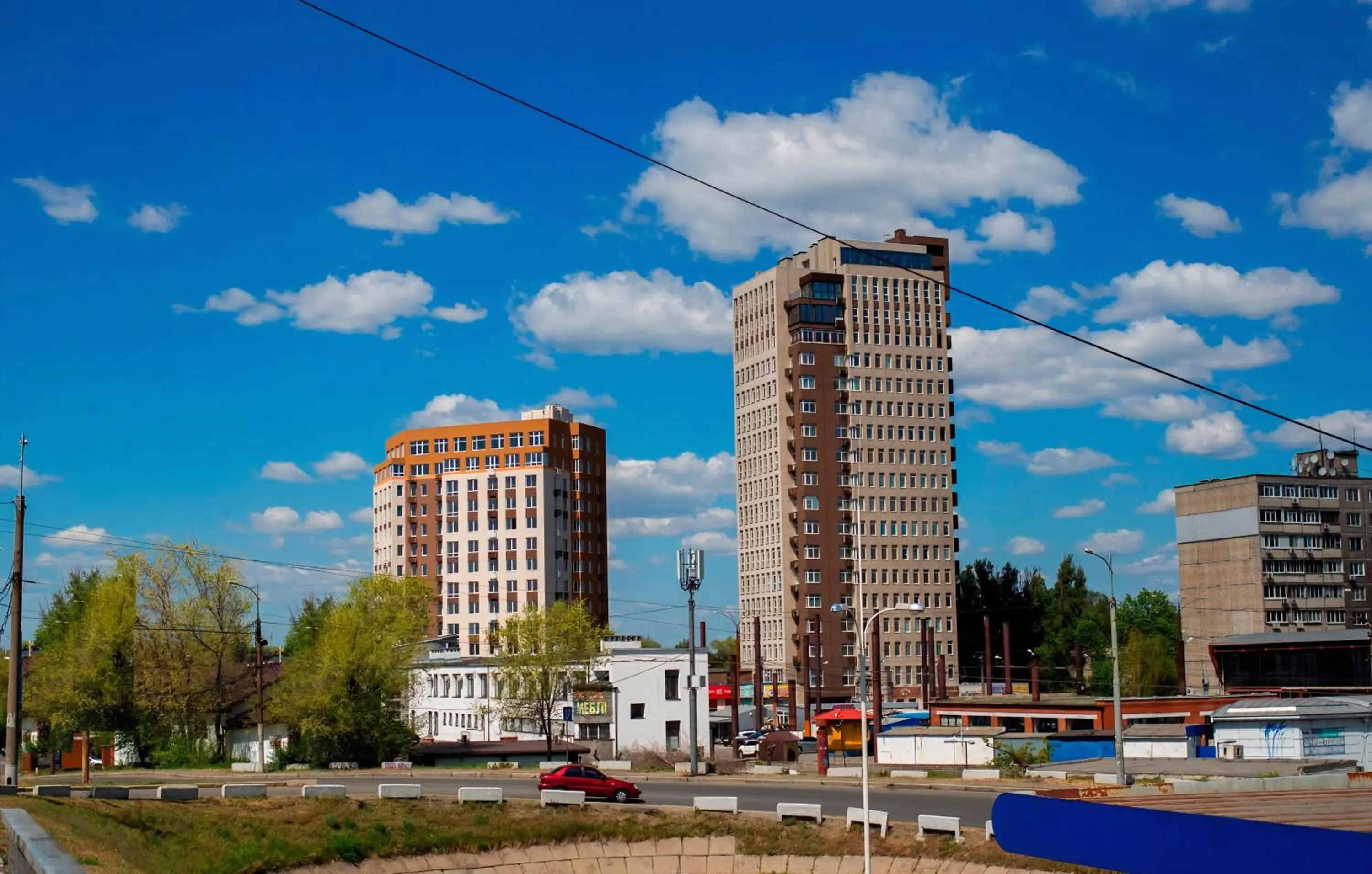Property building in DneprApartments