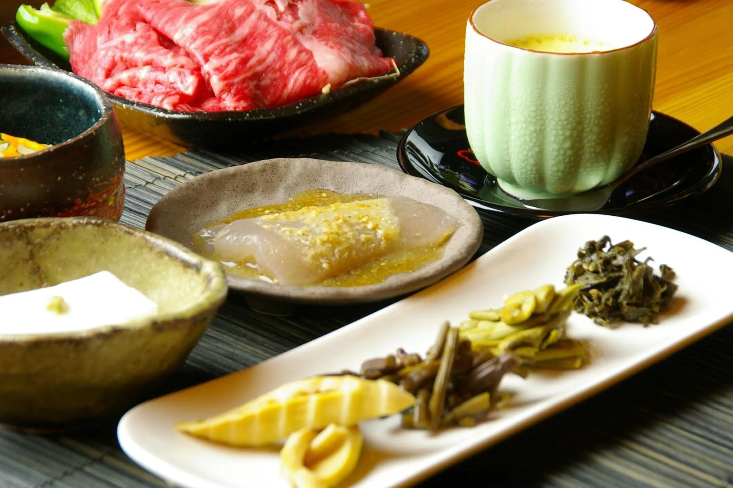 Food in Kirinosato Takahara