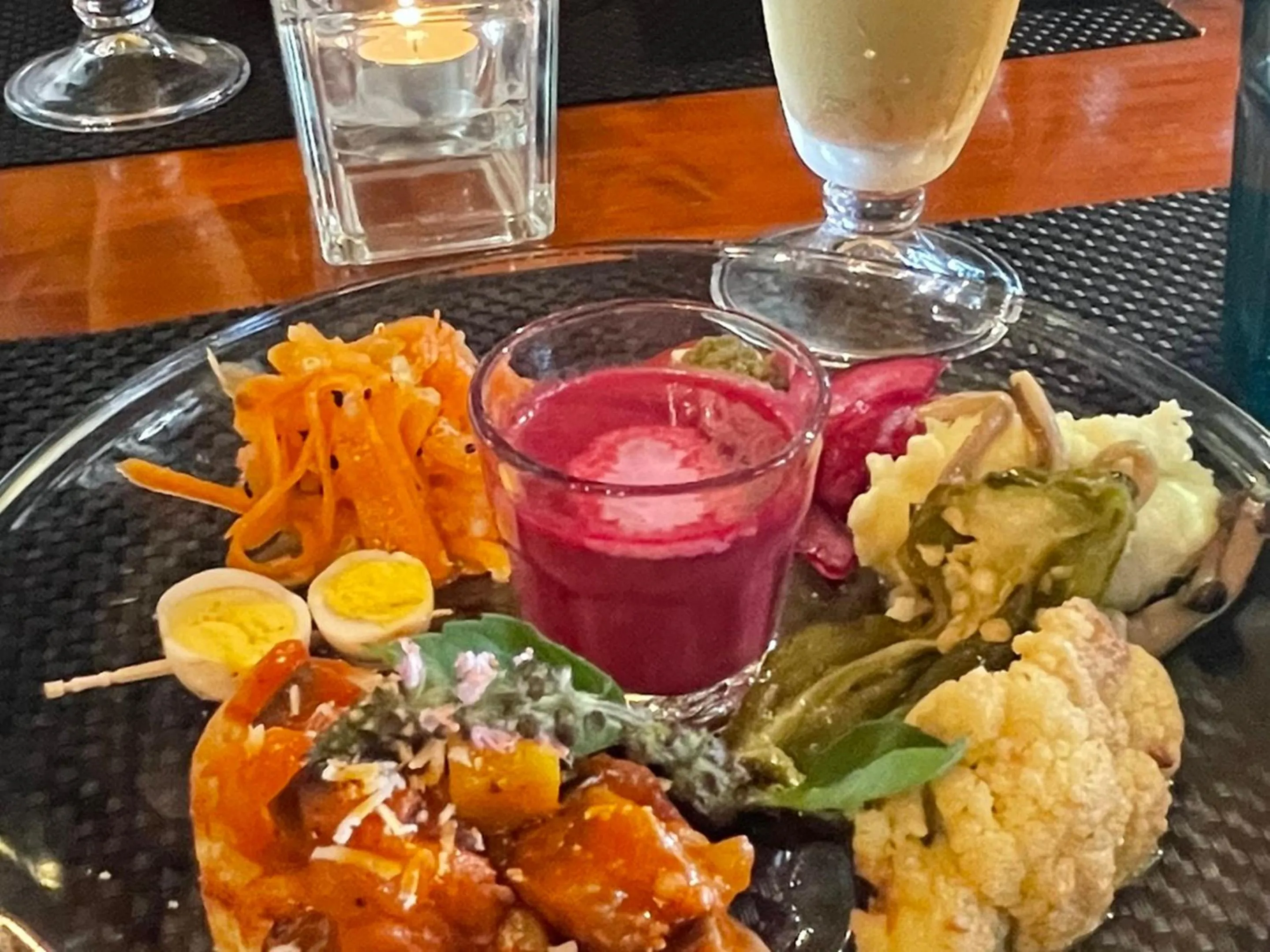 Food and drinks in Kirinosato Takahara