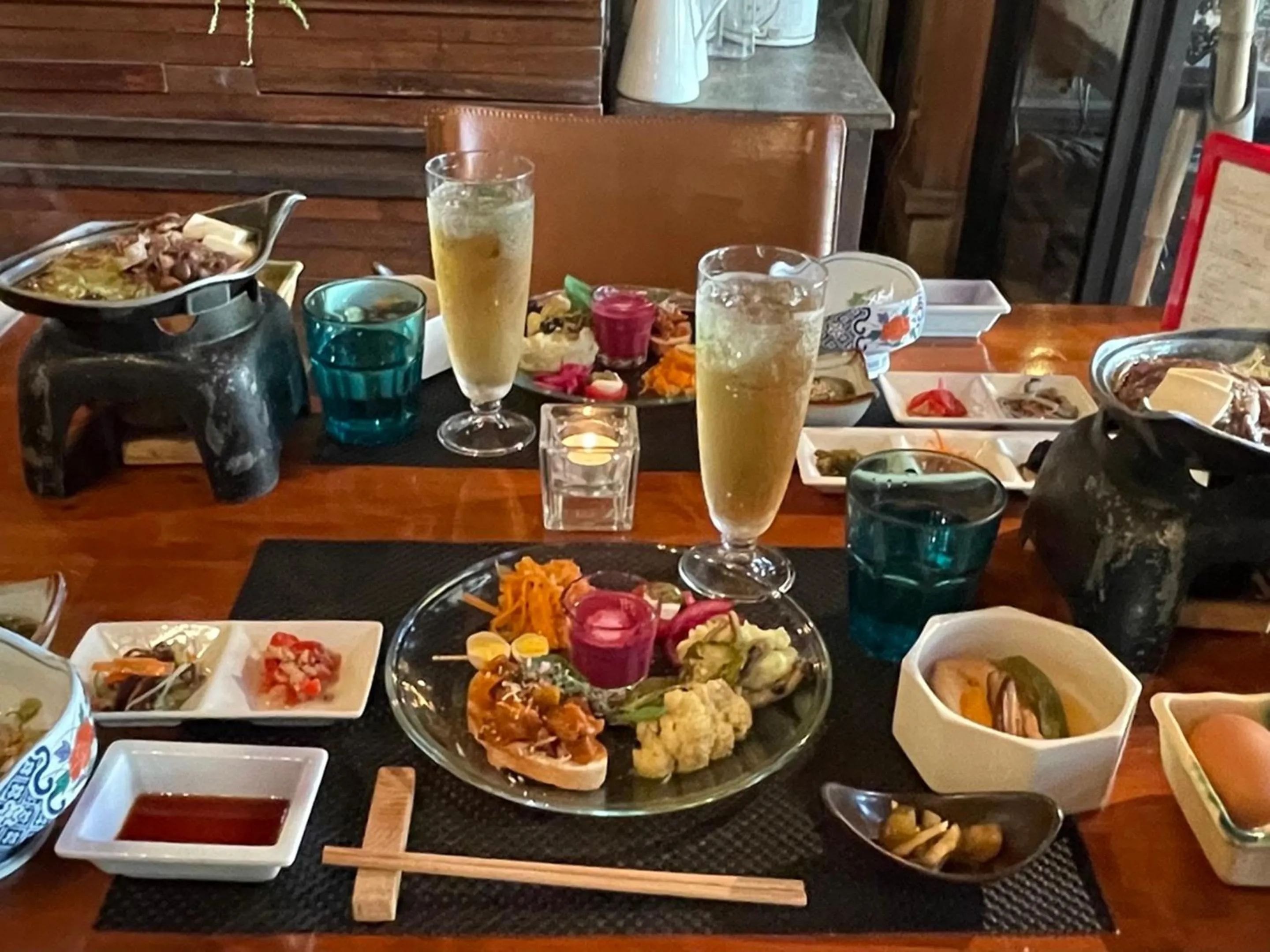 Food and drinks in Kirinosato Takahara
