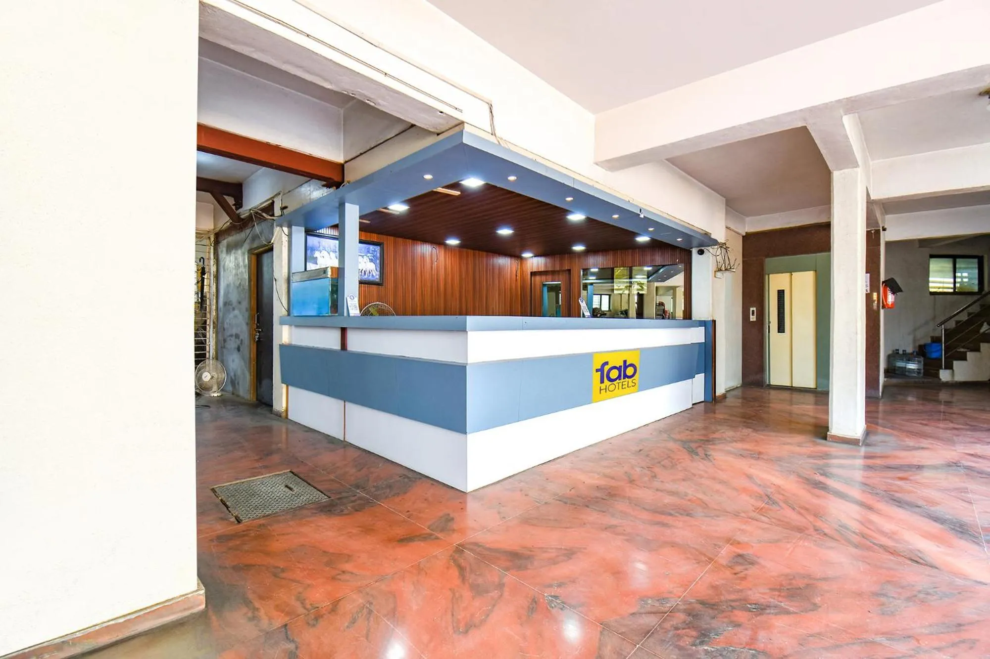 Lobby or reception in Via Yashraj Inn
