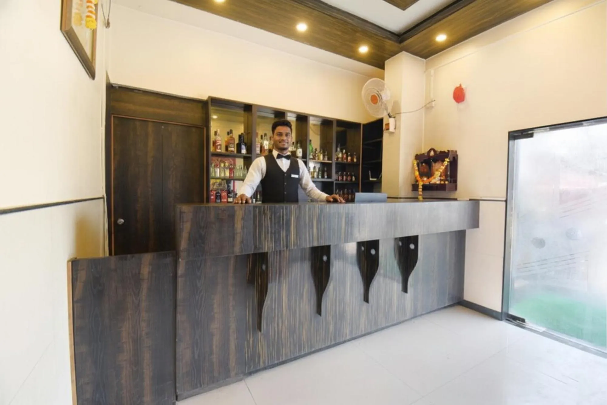 Lounge or bar in Via Yashraj Inn