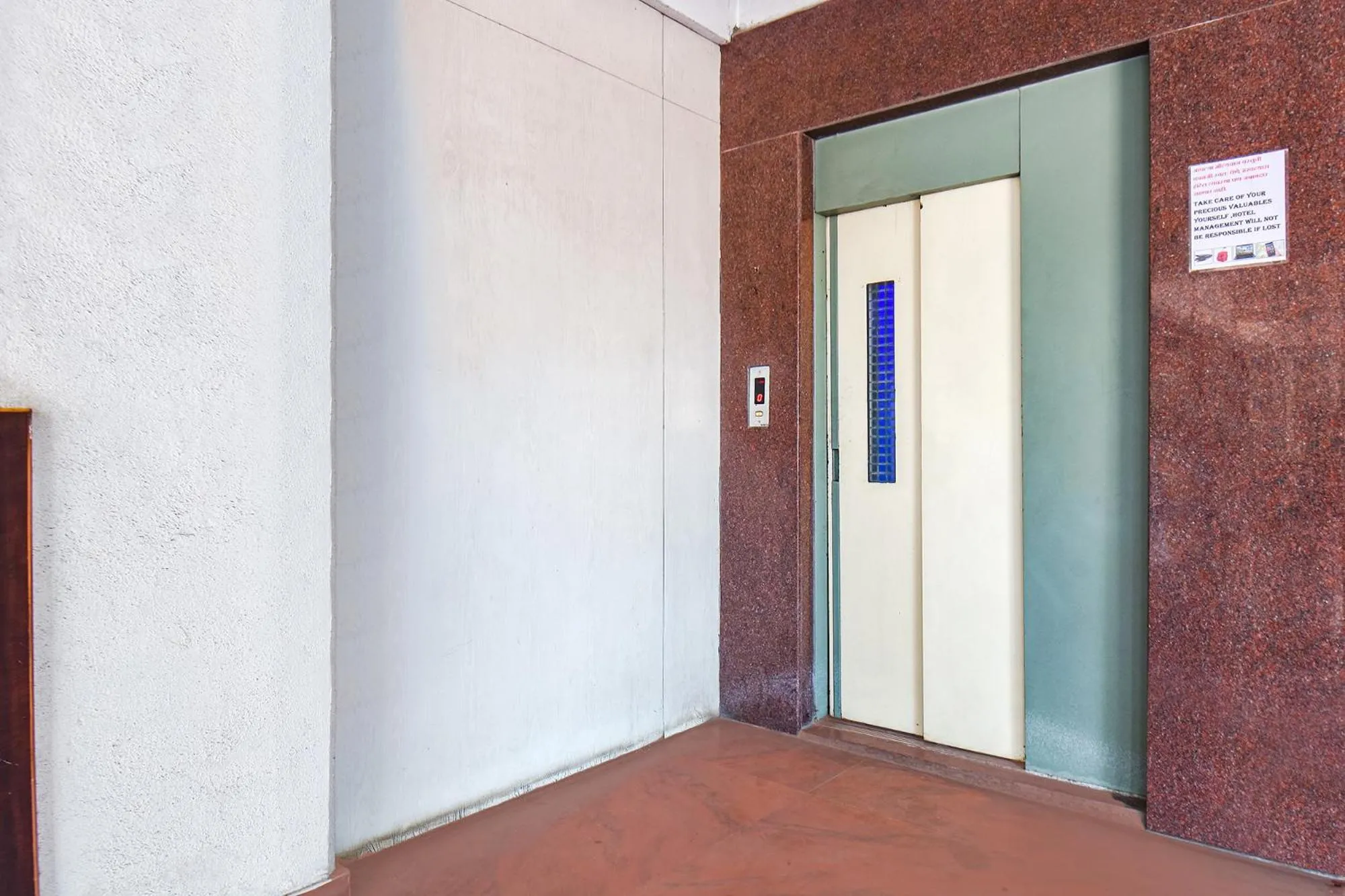 elevator in Via Yashraj Inn