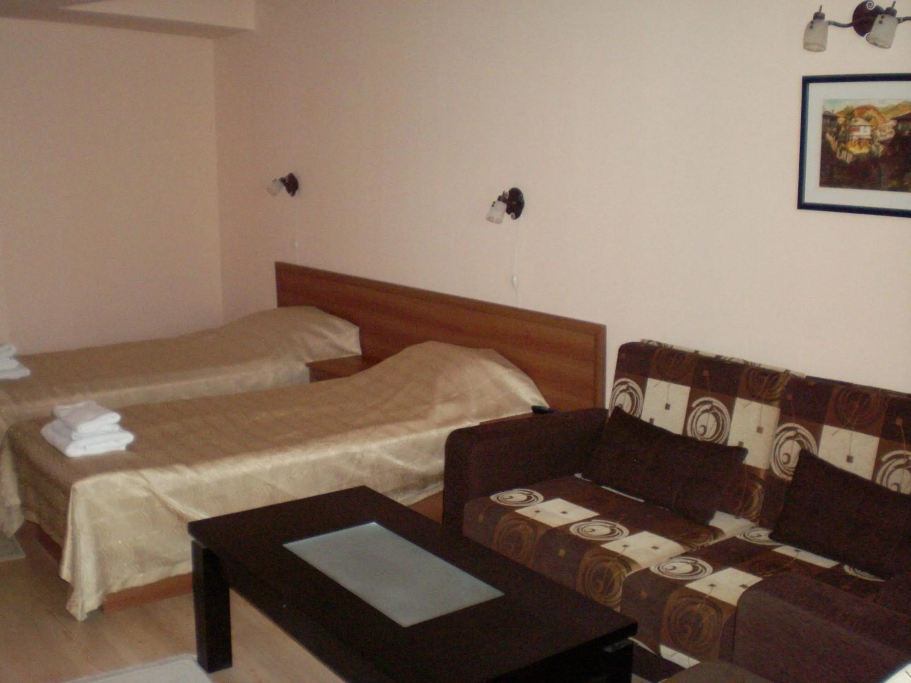 Photo of the whole room, Bed in Panorama Family Hotel