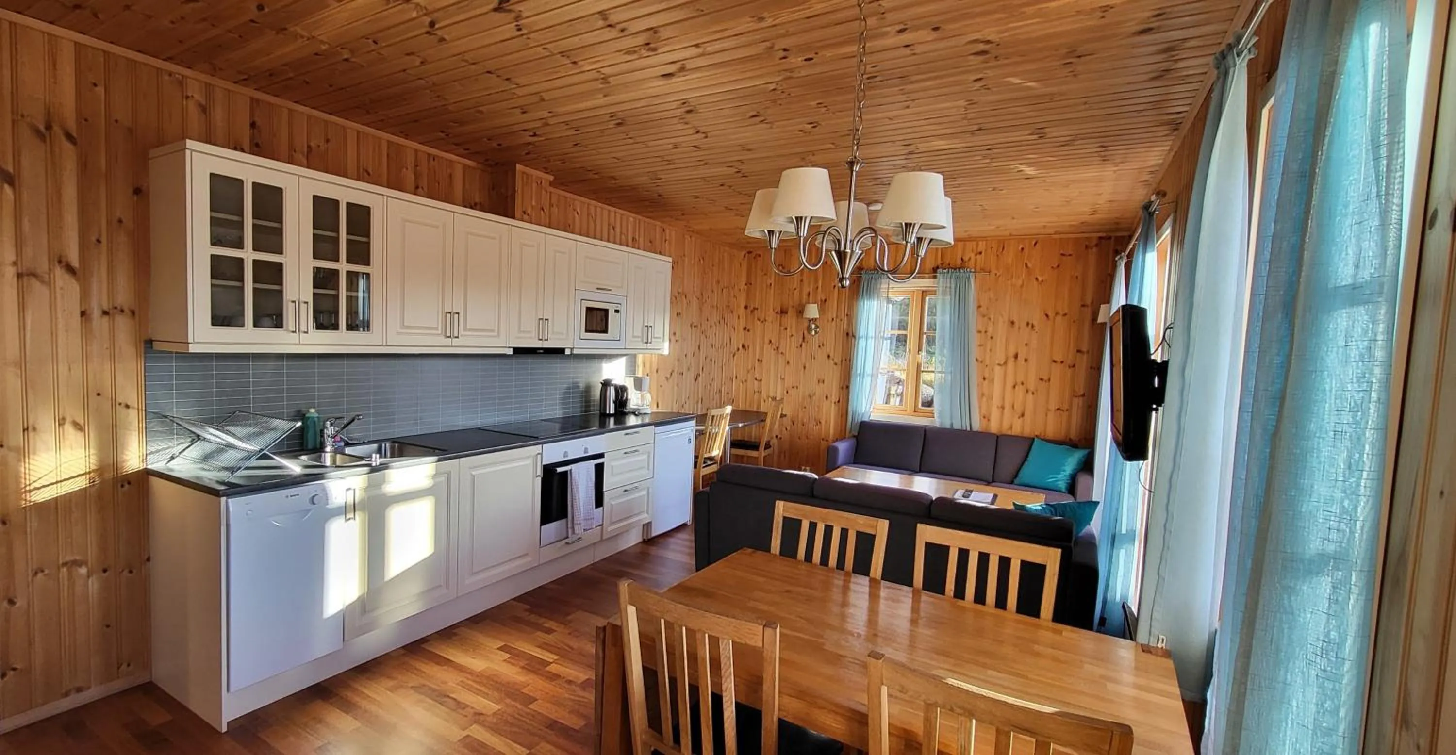 kitchen in Statles Rorbu- og Konferansesenter AS