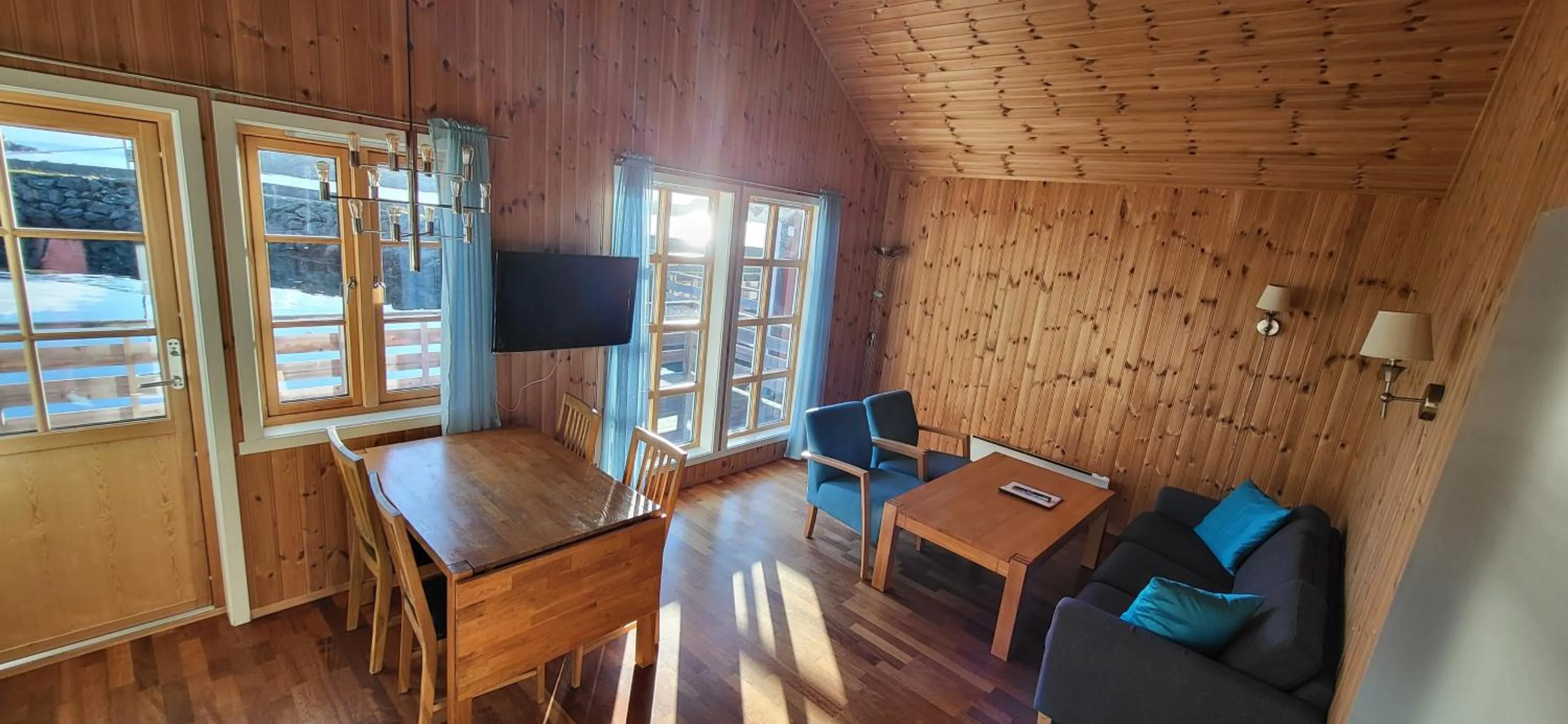 Living room in Statles Rorbu- og Konferansesenter AS