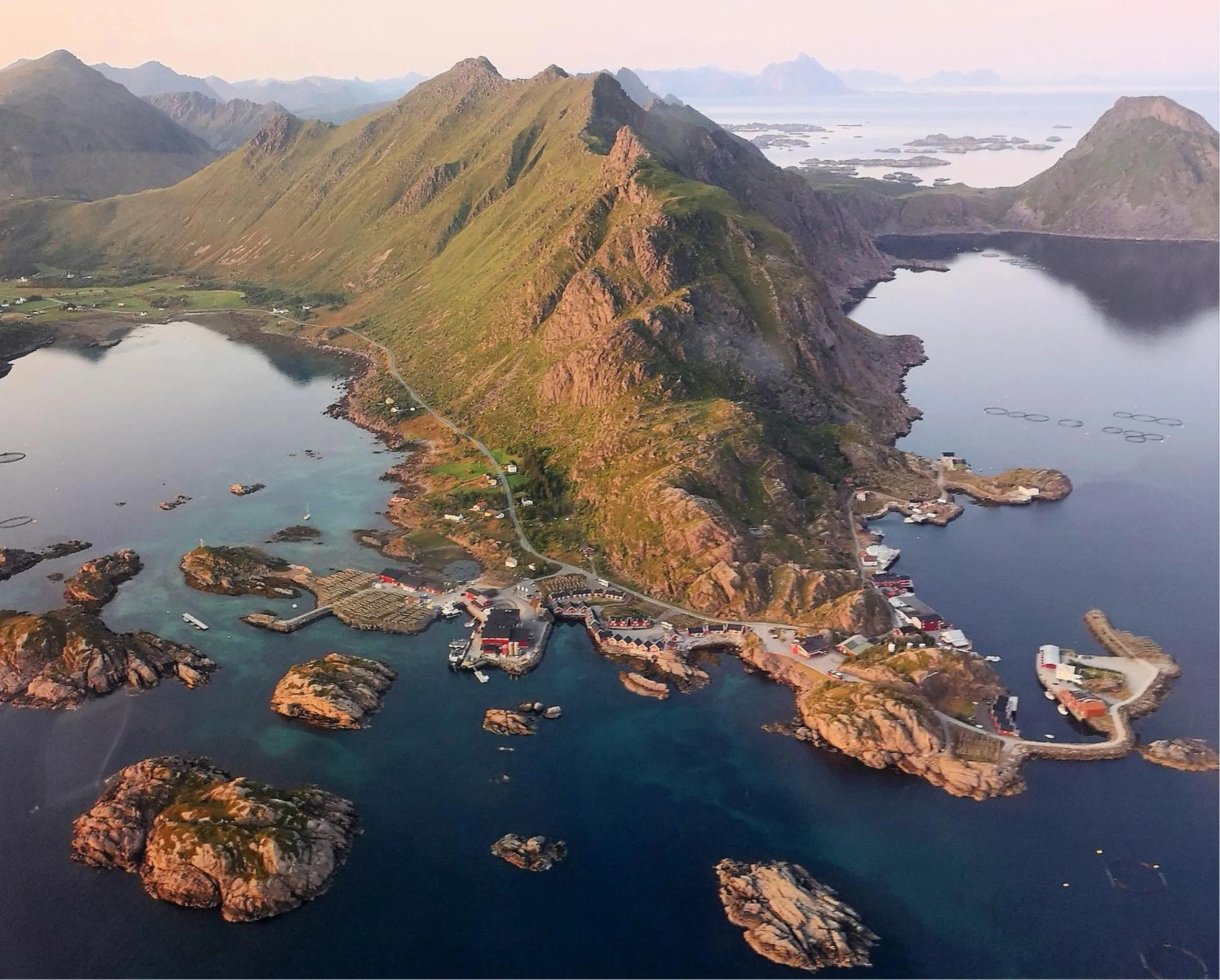 Bird's eye view in Statles Rorbu- og Konferansesenter AS