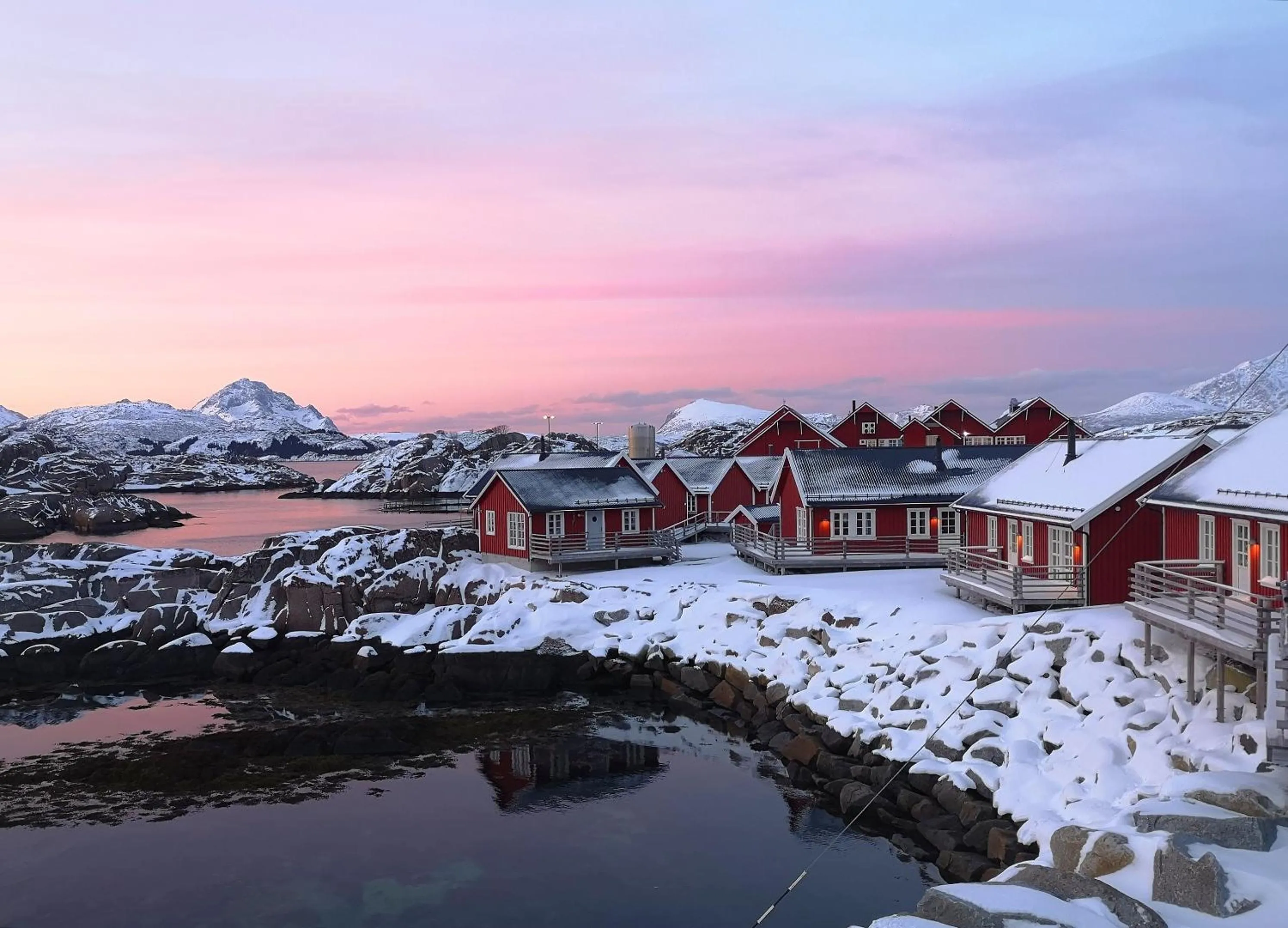 View (from property/room) in Statles Rorbu- og Konferansesenter AS